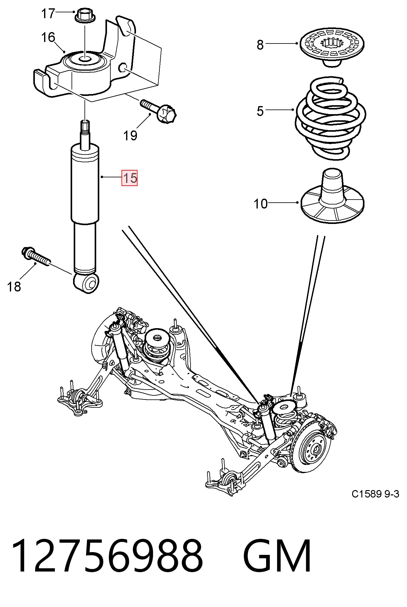 Amortiguador trasero Magneti Marelli 7358G precio, desde 38,72 EUR