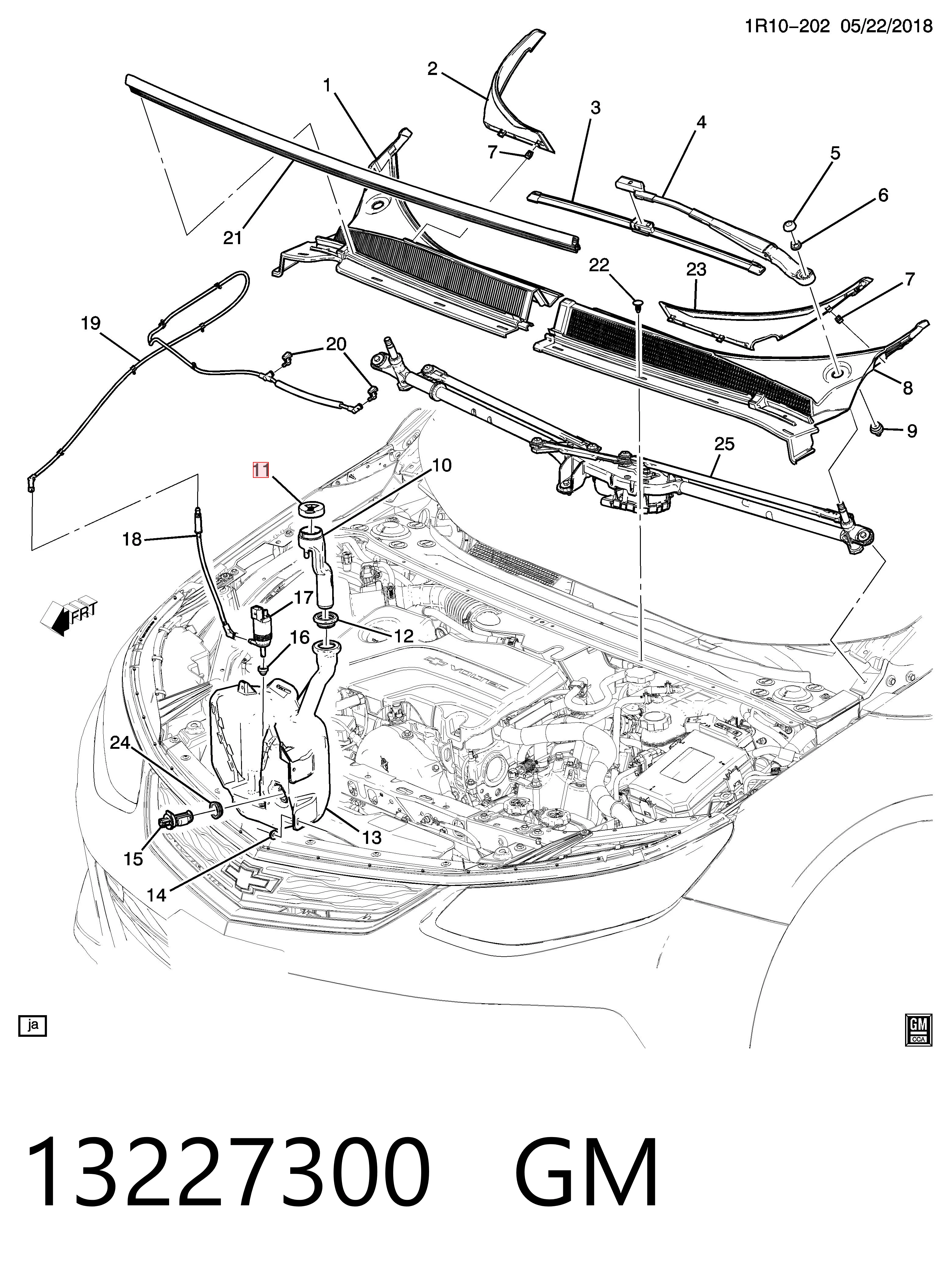 Comprar Deposito de limpiaparabrisas Opel Insignia A G09