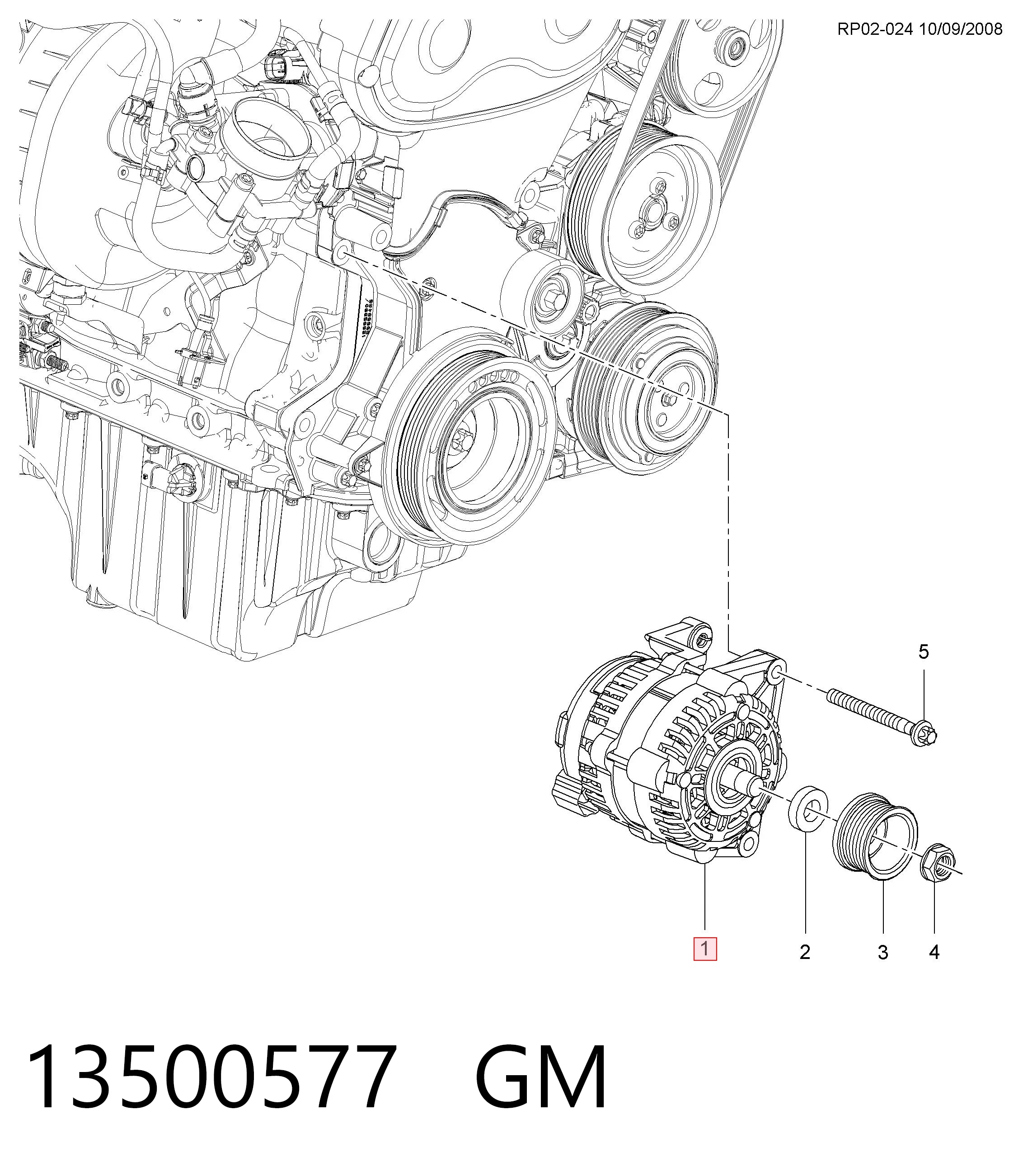 Alternador del motor Peugeot/Citroen 13595628 precio, desde 92,56 EUR