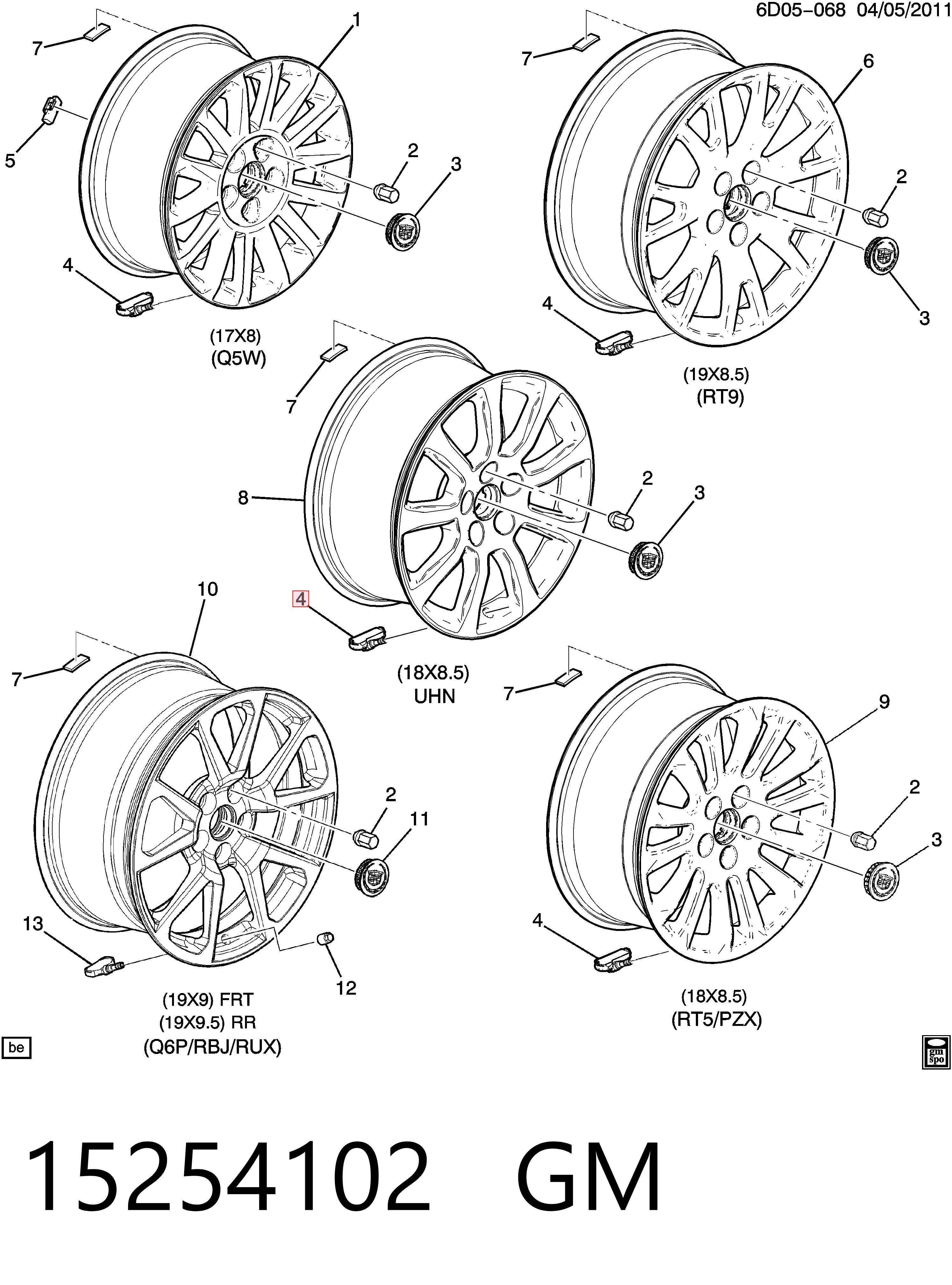 Comprar 13581561 Peugeot/Citroen TPMS