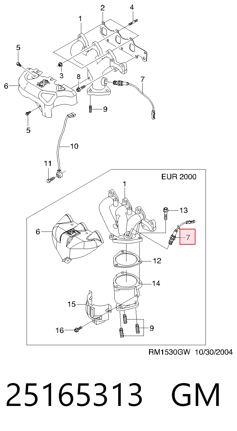 Sonda lambda 97147 NGK