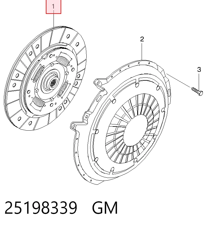 96468826 Hyundai/Kia Disco de embrague
