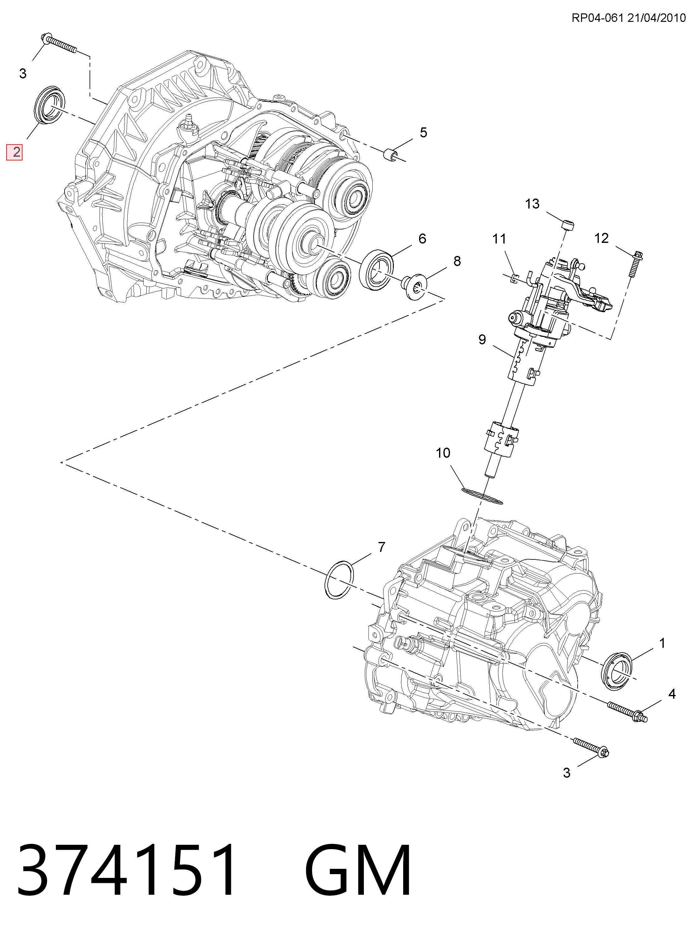 71734264 Chrysler Retén del semieje delantero