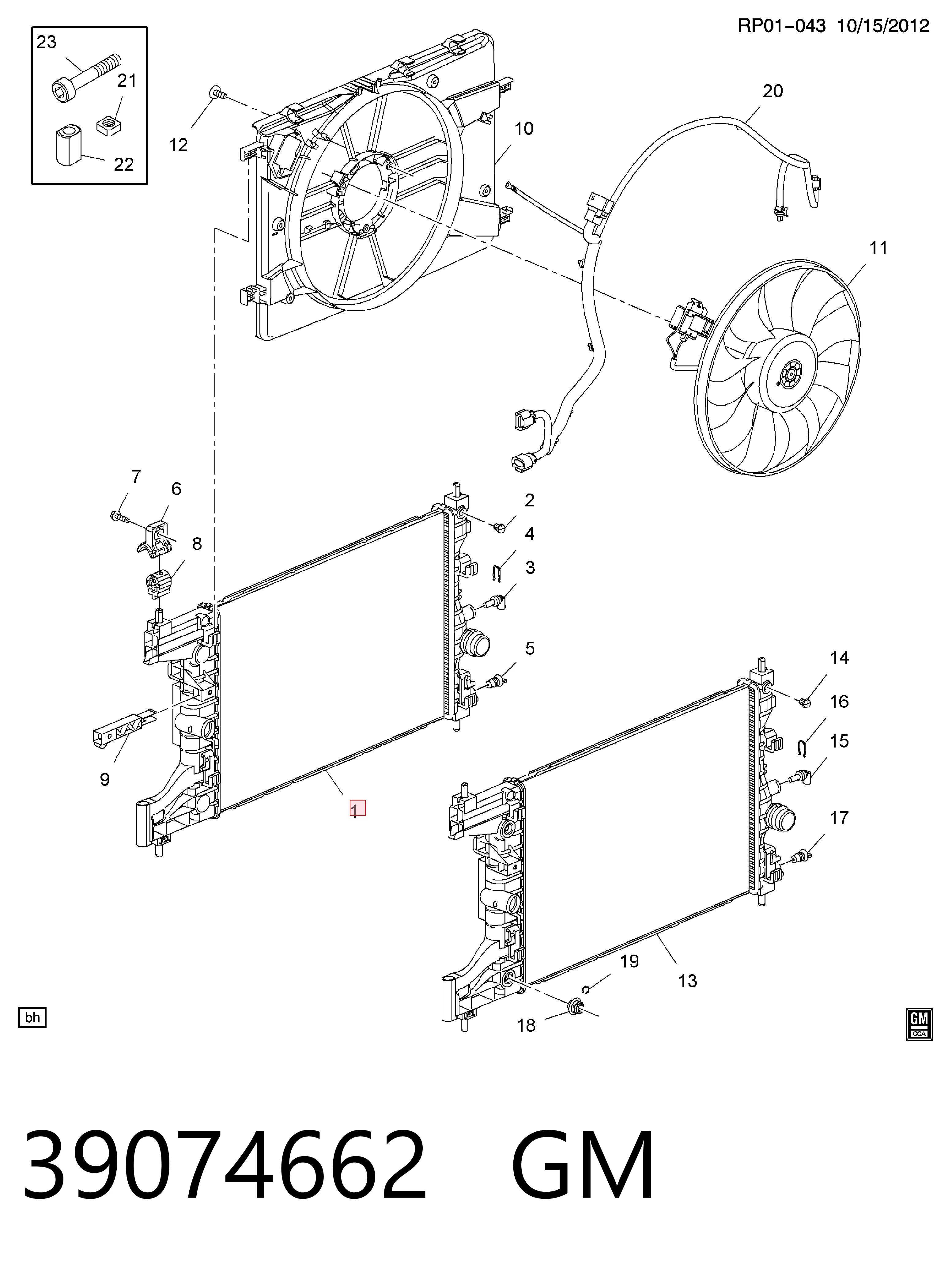 Comprar Radiador de auto Orlando  J309