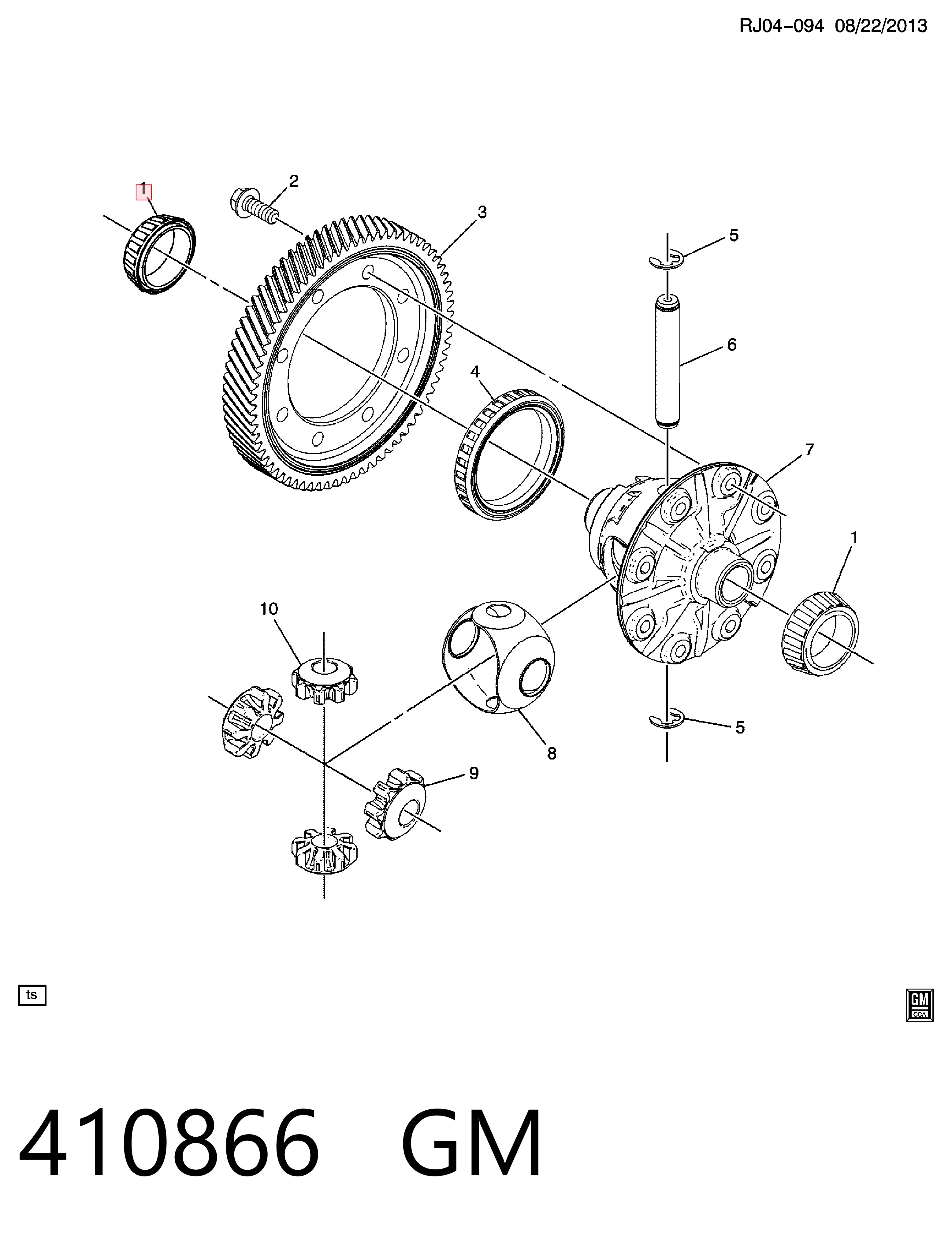 Cojinete de la transmisión para Opel Corsa A S83