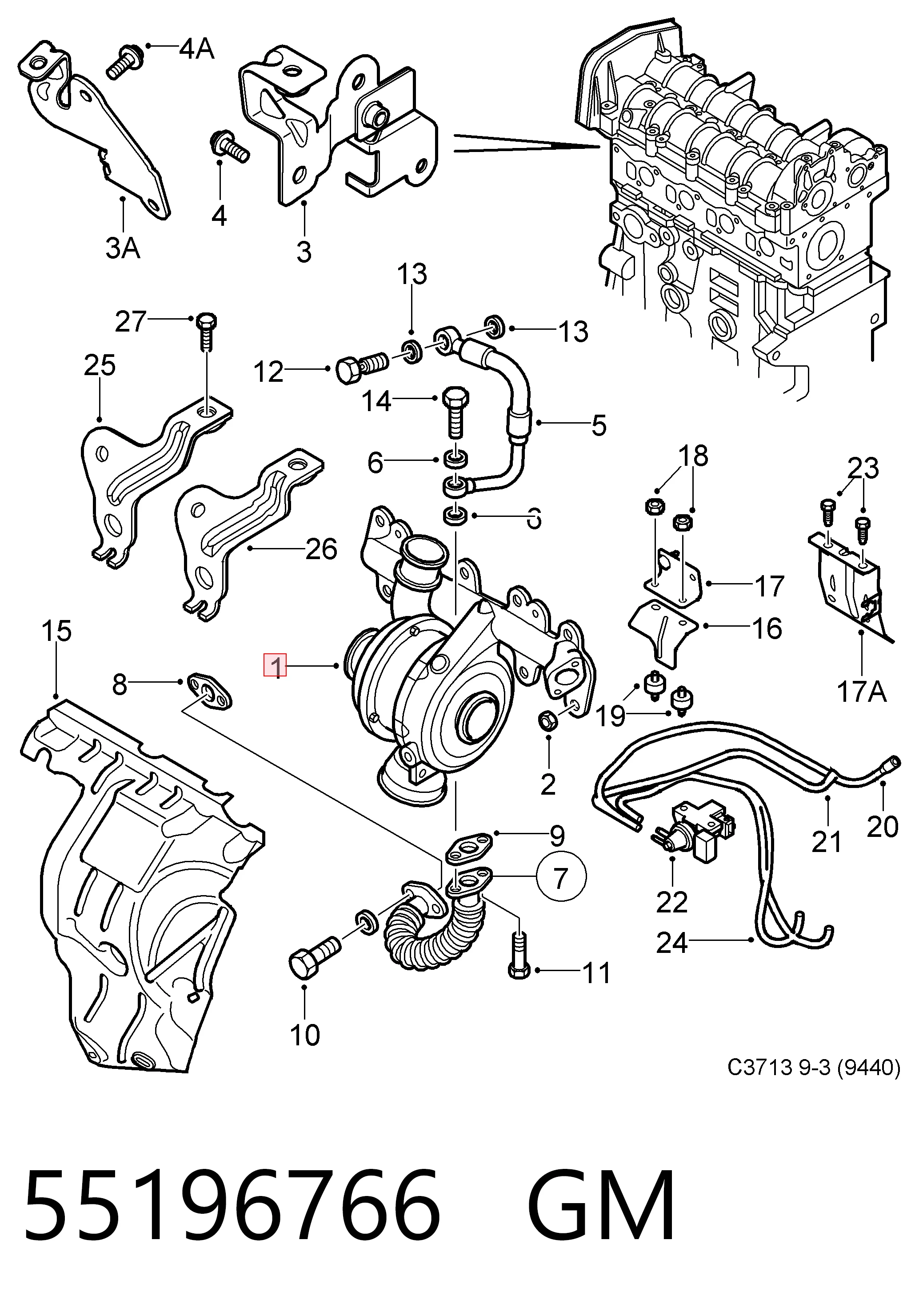 Turbocompresor VAG 55196766 precio, desde 152,46 EUR