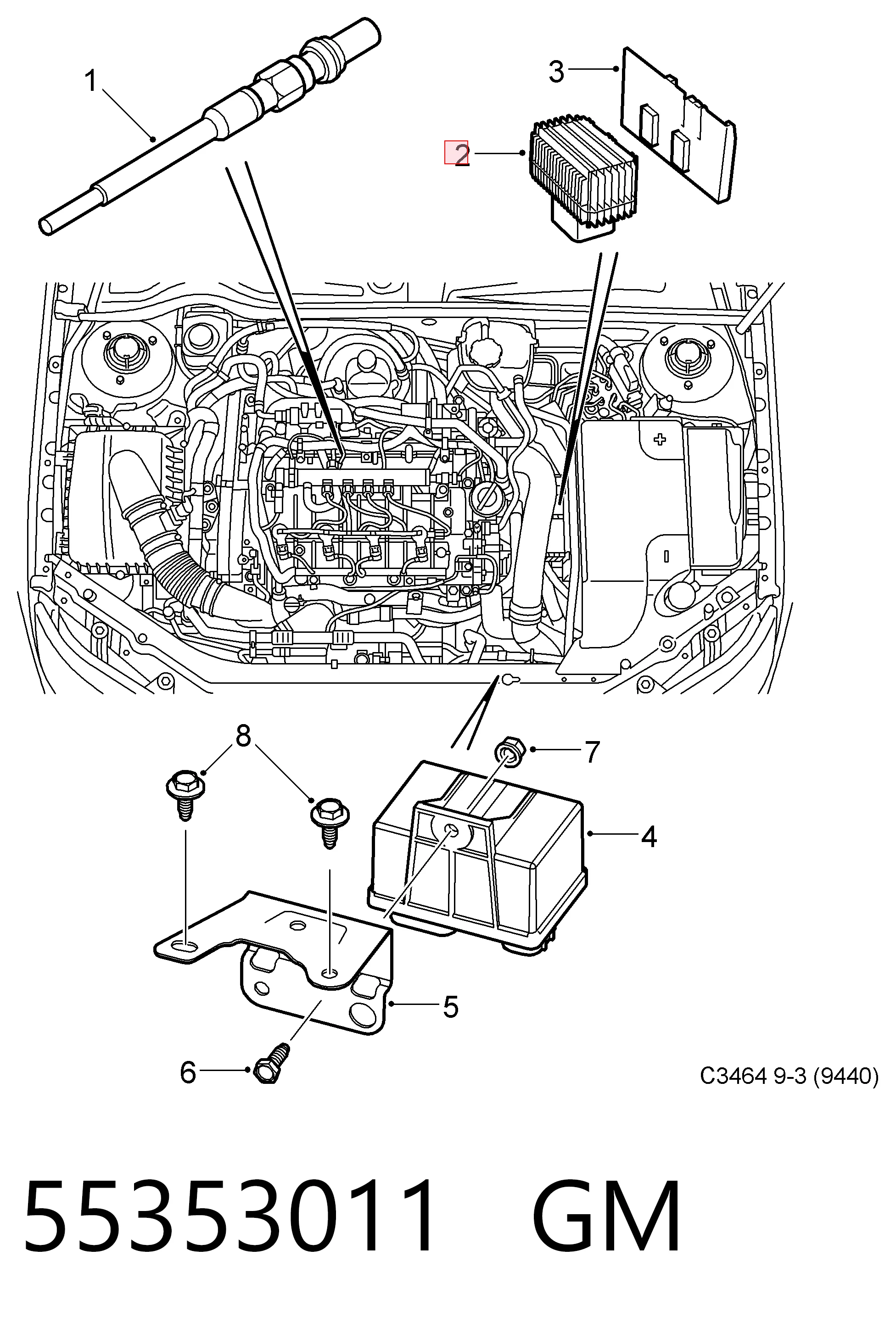 Relé de bujía de precalentamiento Suzuki 55353011 precio, desde 55,54 EUR