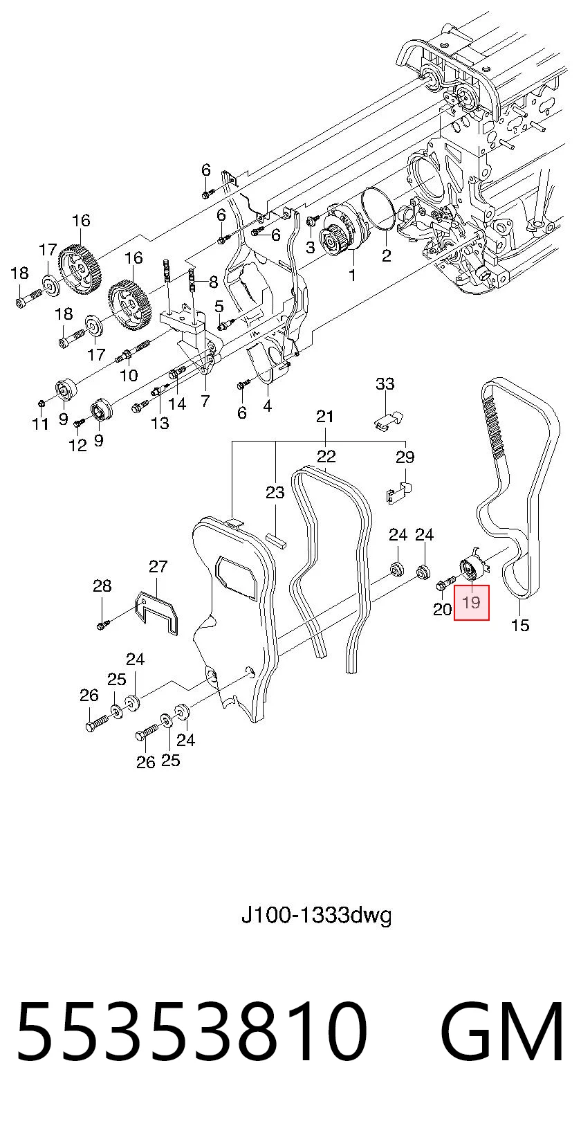 Comprar Rodillo tensor de la correa de distribución Opel Astra F07 a bajo precio