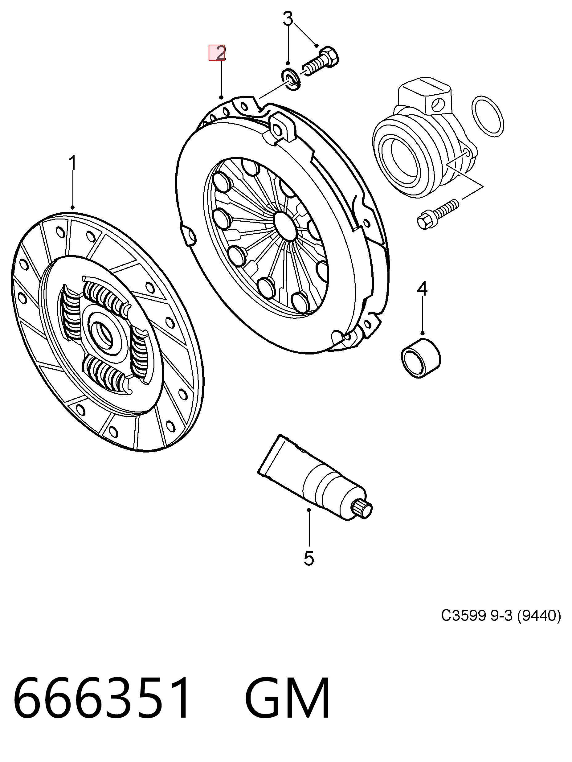 Plato de presión de embrague Peugeot/Citroen 55489045 precio, desde 71,15 EUR