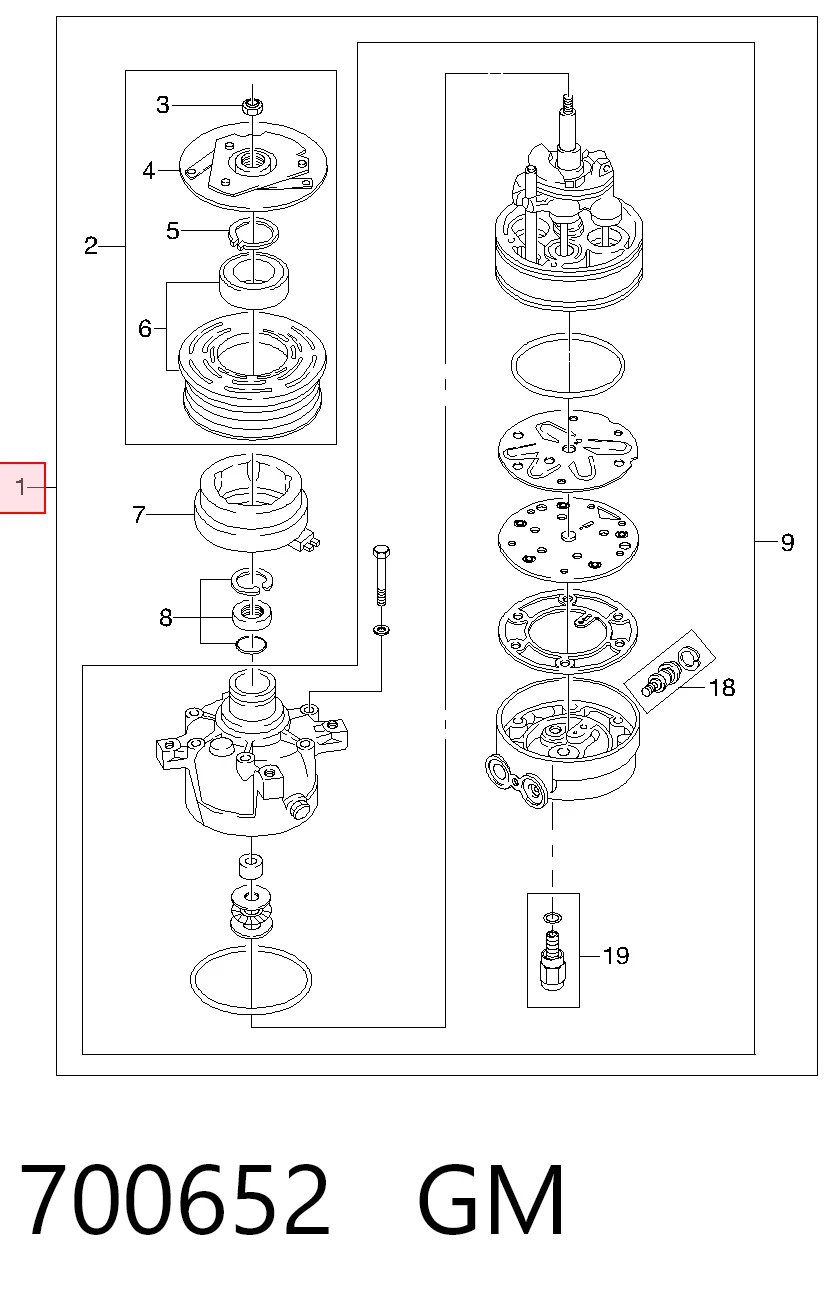 Compresor ac Daewoo Nubira I hatchback (J10, J15) (1997 - 2001) precio, desde 97,28 EUR