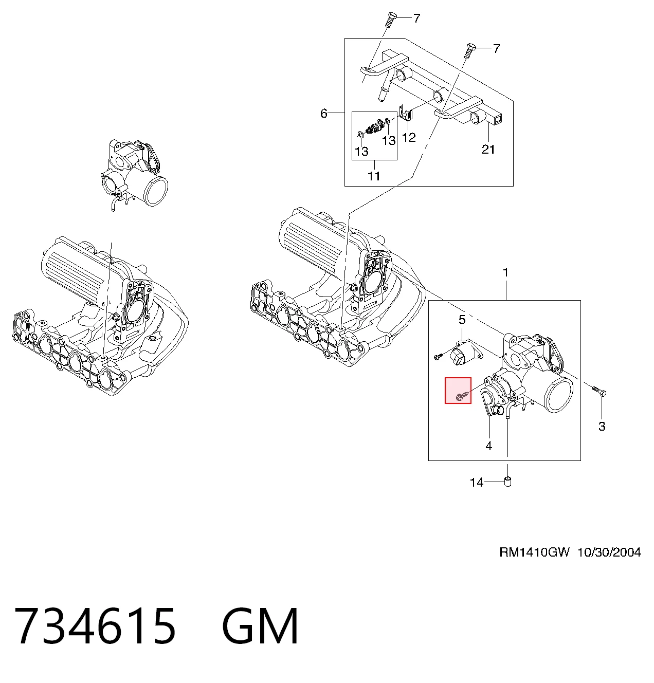 734615 General Motors