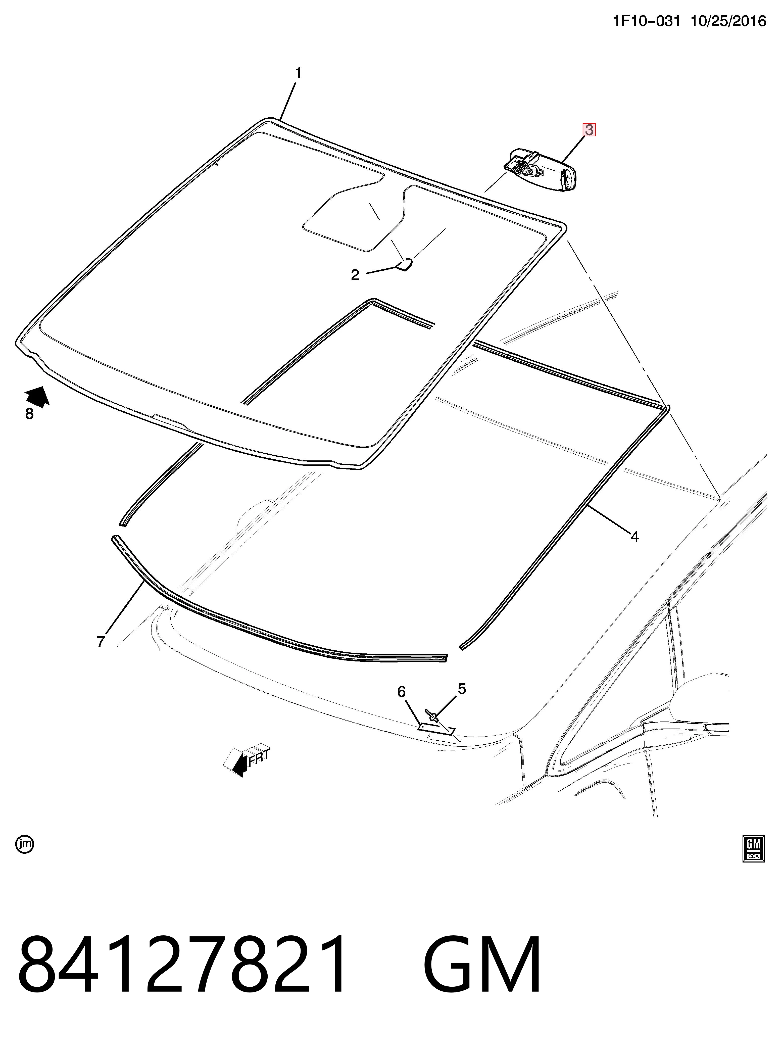 Comprar Espejo interior Chevrolet Aveo III T300