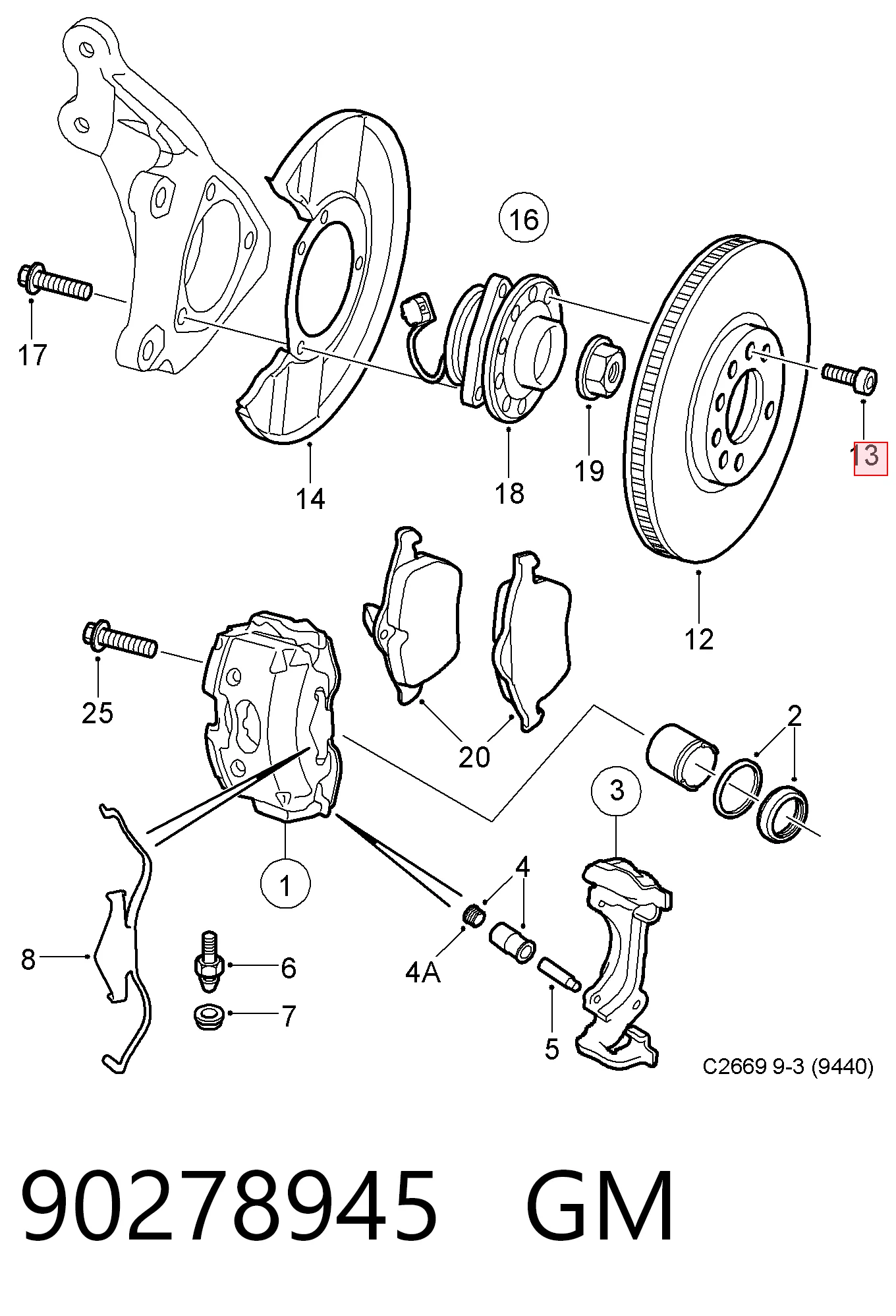 90278945 General Motors