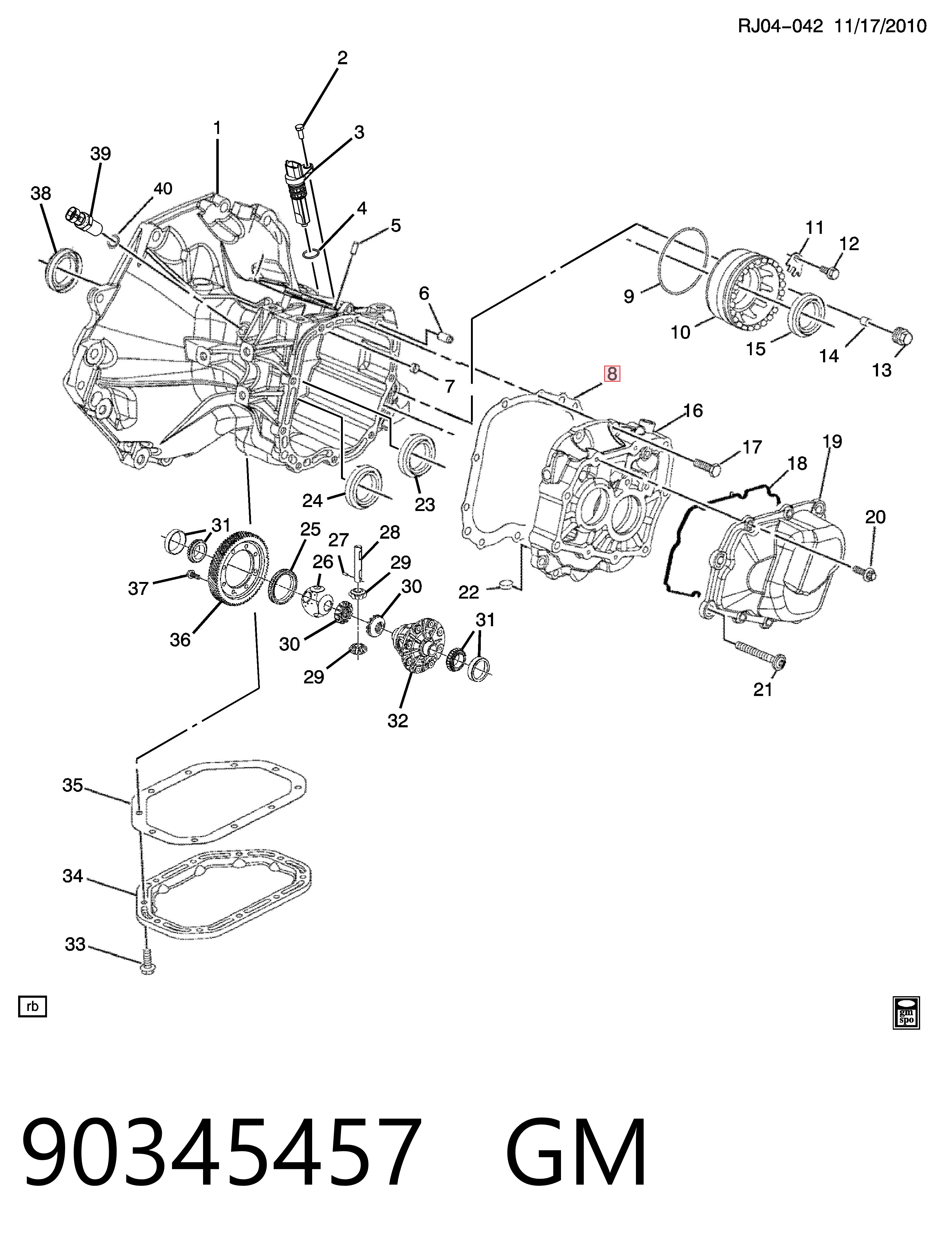 90345457 General Motors