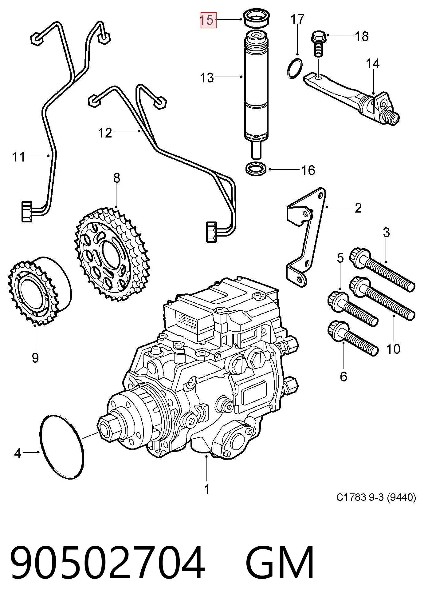 Comprar Kit de reparación del inyector Opel Vectra C 