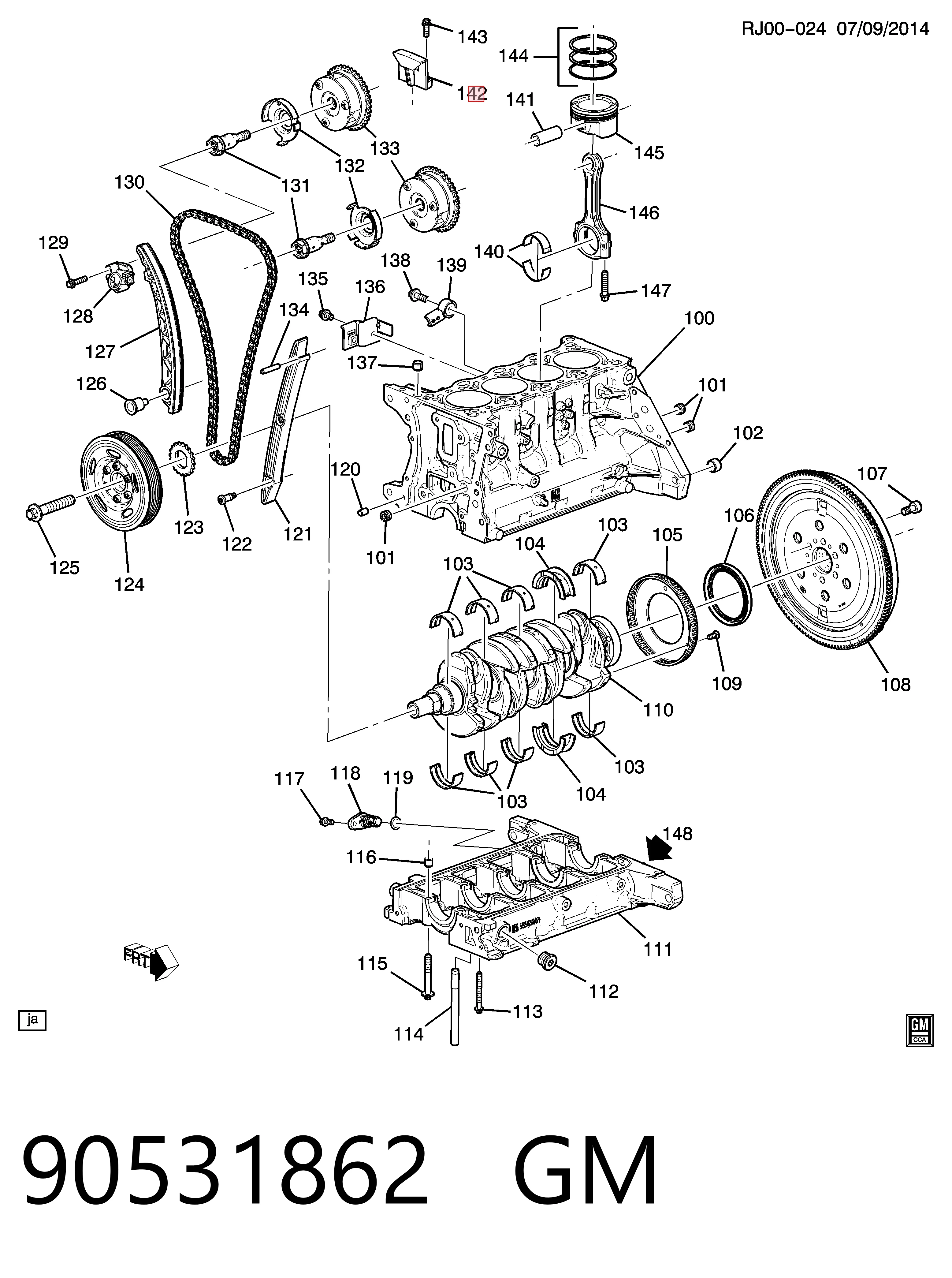 Comprar Tensor superior de cadena de distribución Opel Meriva A 