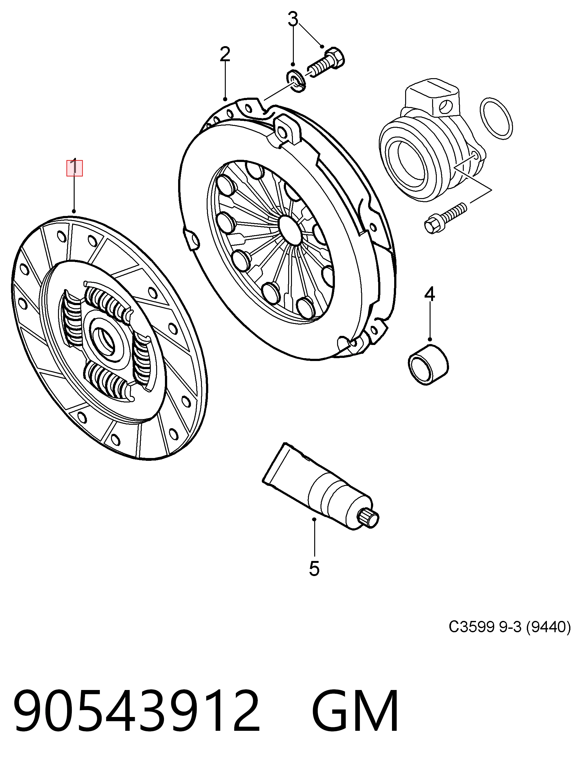 Disco de embrague Opel Vectra C sedán (2002 - 2008) precio, desde 59,70 EUR