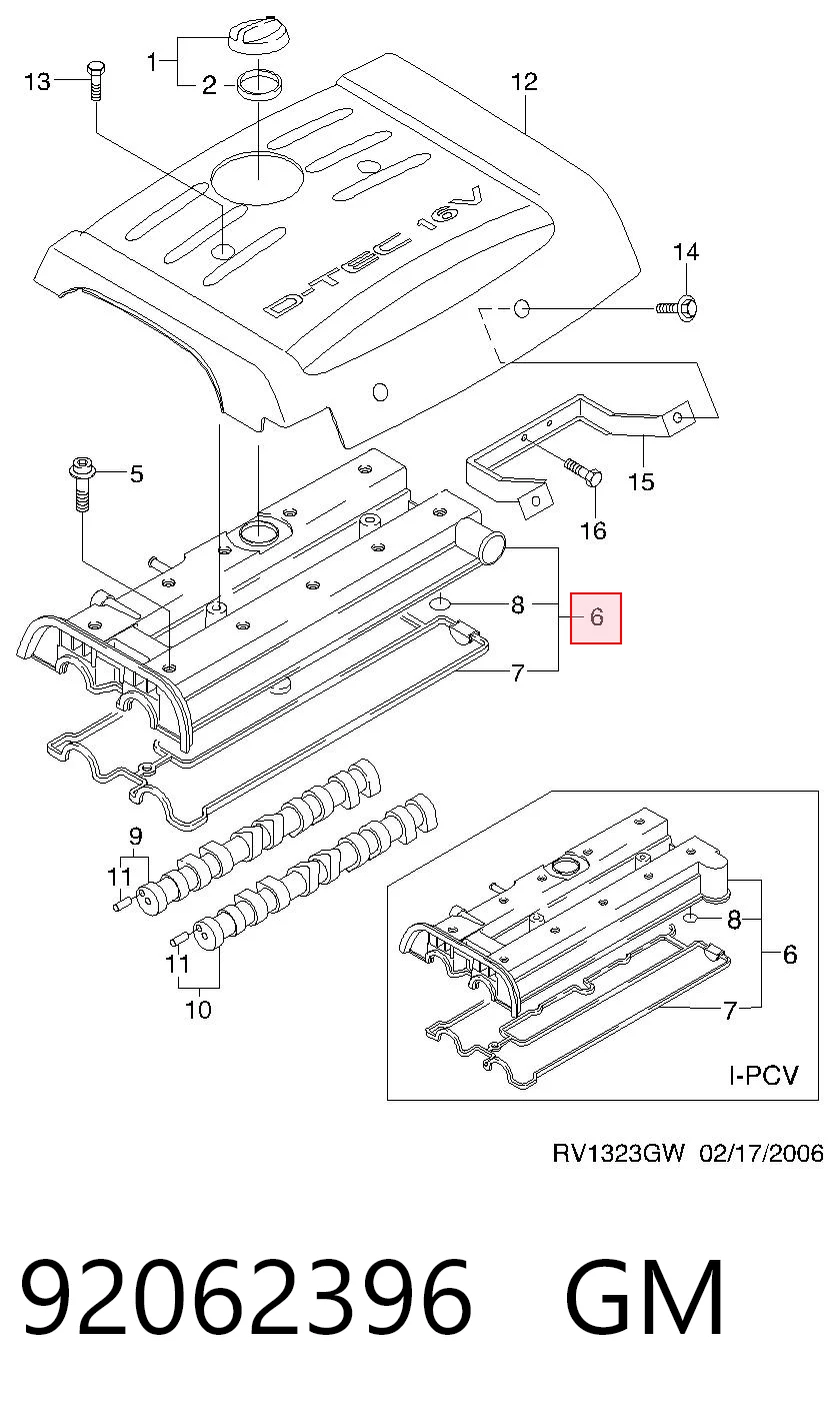Comprar Tapa de balancines Vectra  36
