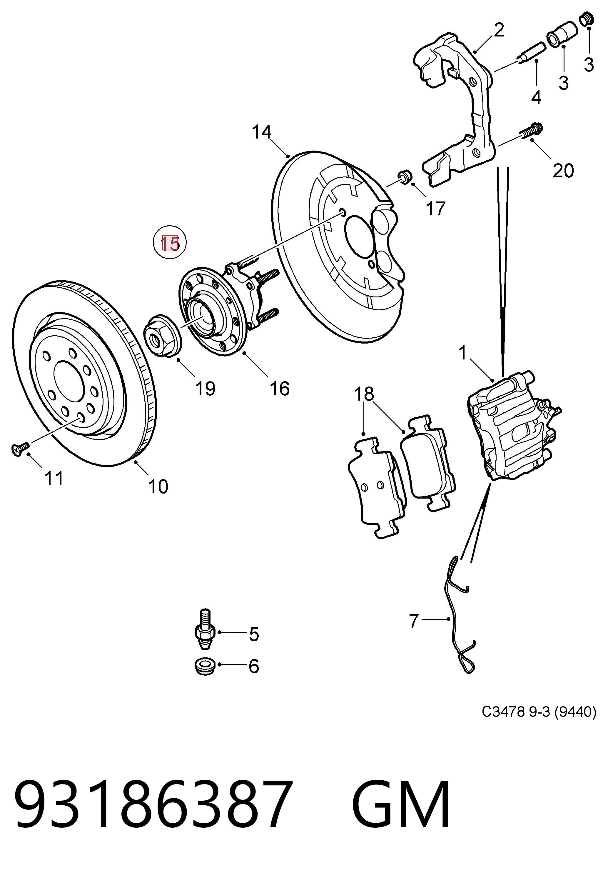 Comprar Bujes de ruedas Vectra  