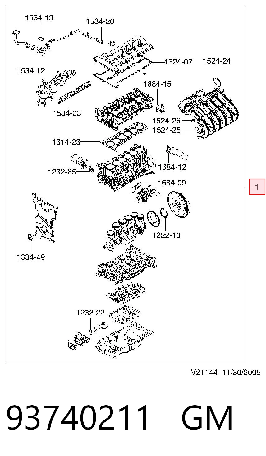 Comprar Kit completo de juntas del motor Epica  V250