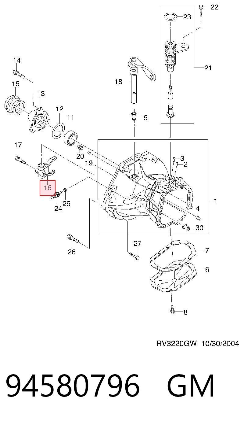 Comprar PXCZC018 Parts-Mall Horquilla de embrague