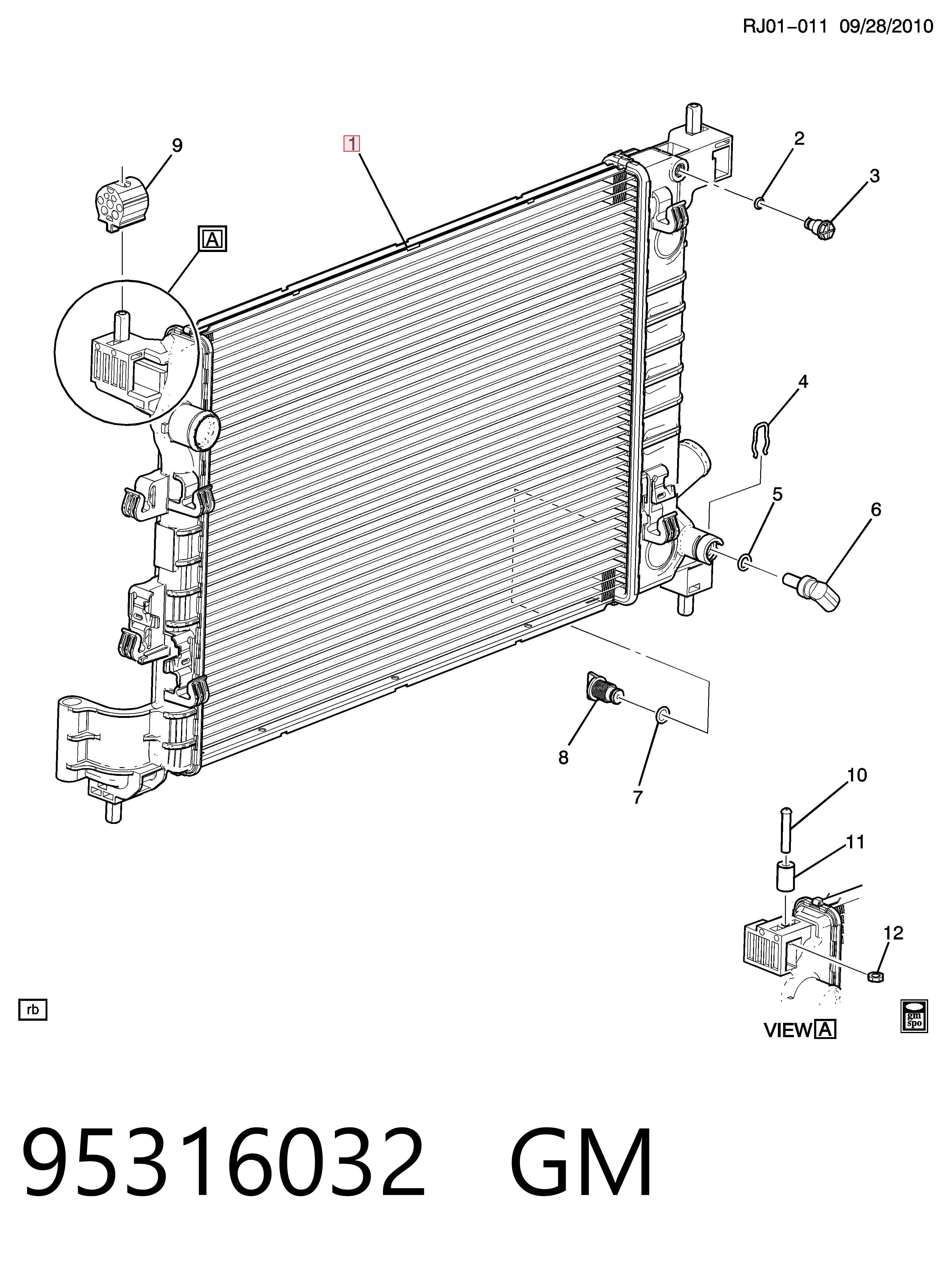 25B1086 Polcar Refrigeración del motor