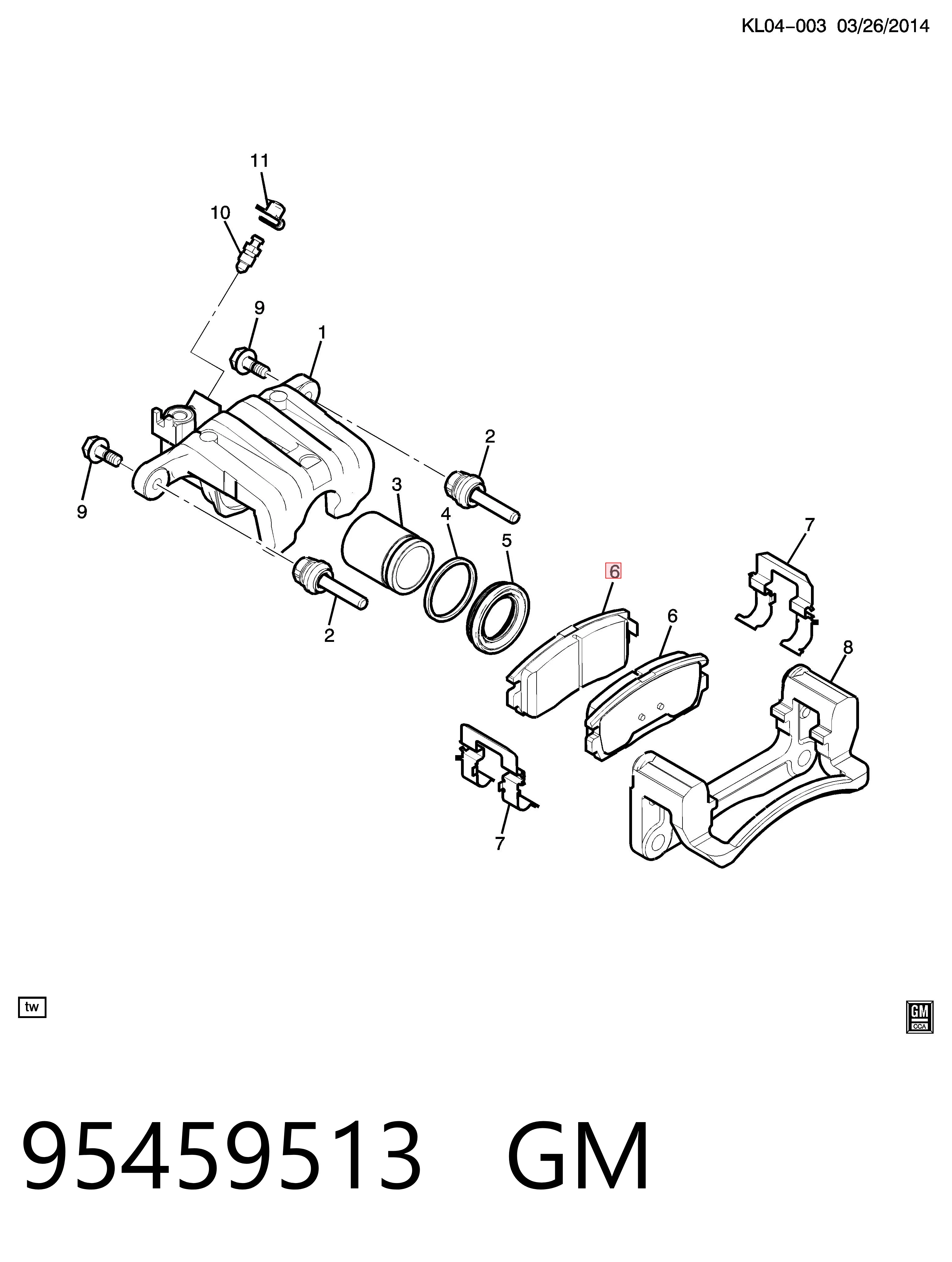 95459513 General Motors