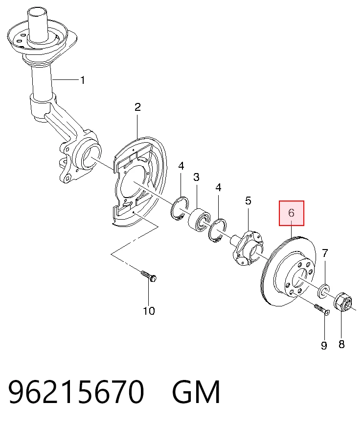 96215670 General Motors