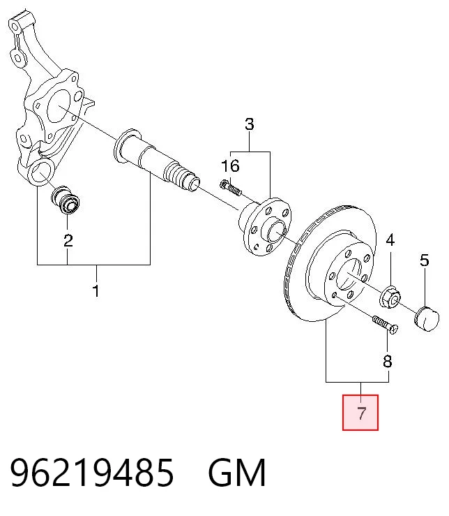 96219485 General Motors