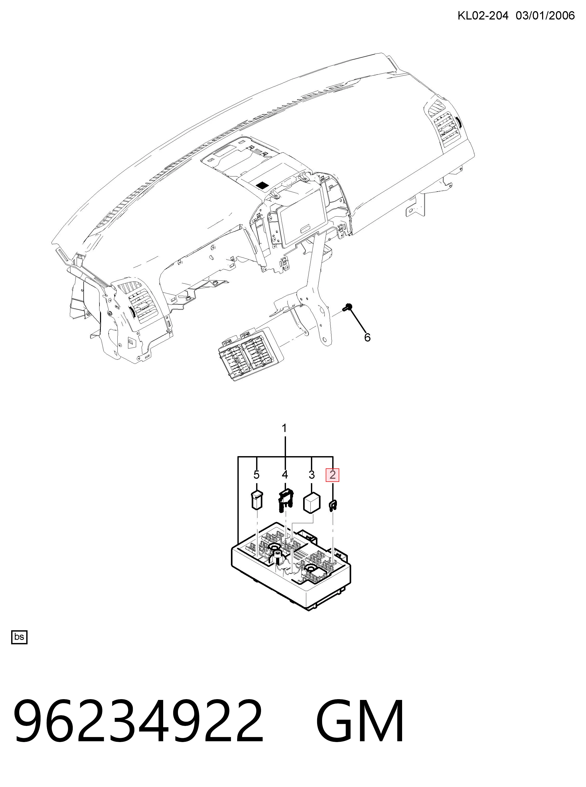96234922 General Motors