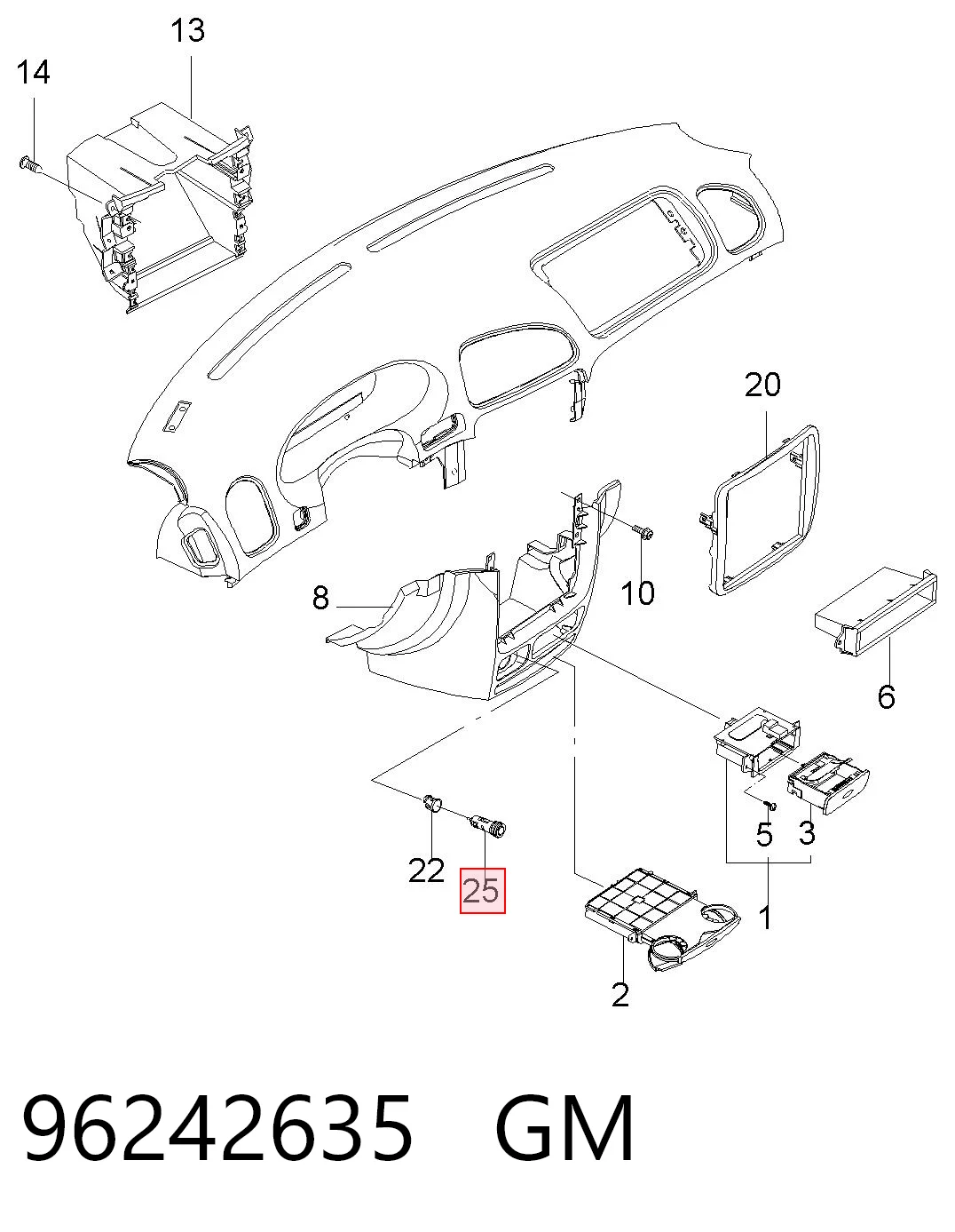 Comprar Encendedor de coche Daewoo Lanos  KLAT a bajo precio