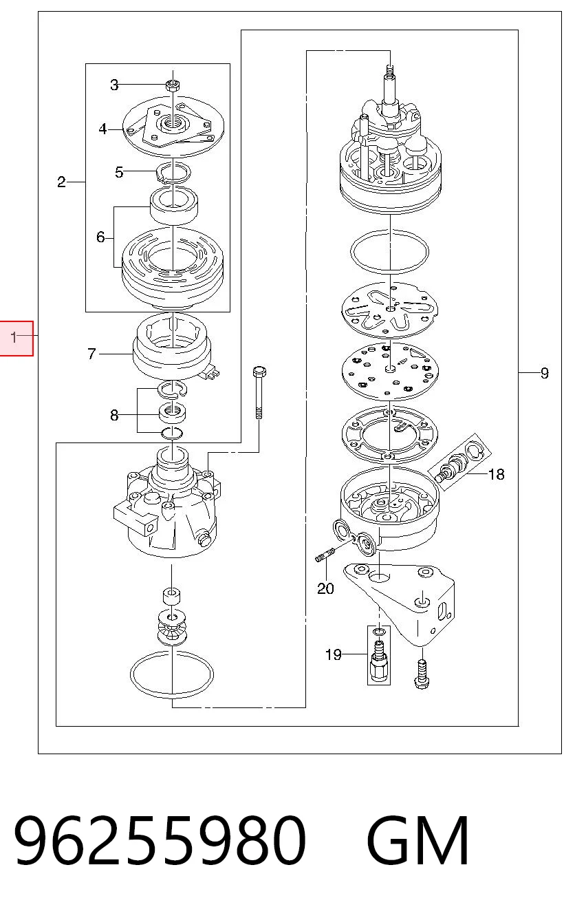 Comprar PXNEC008 Parts-Mall Compresor de aire acondicionado coche