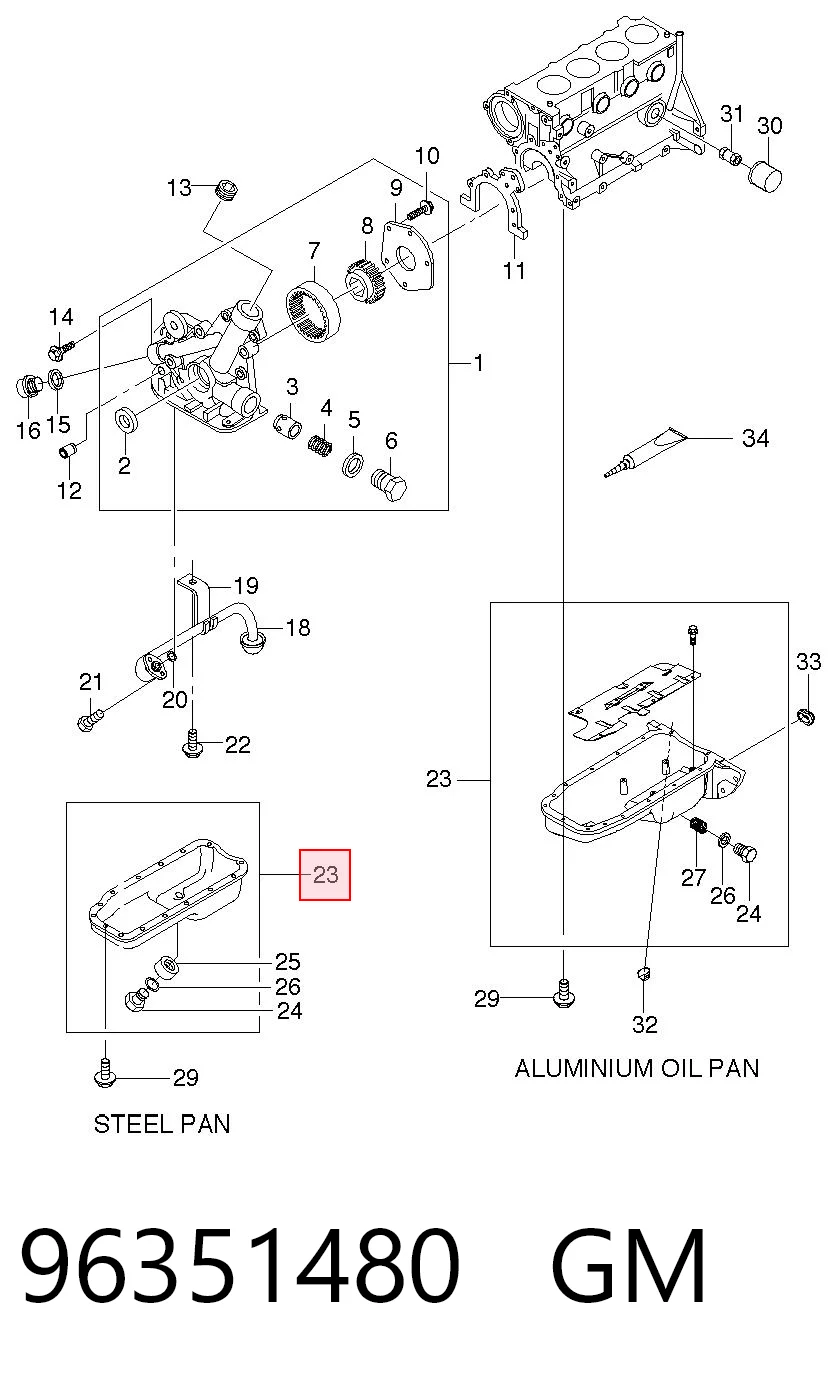 Comprar 30103212 AND Cárter de aceite del motor