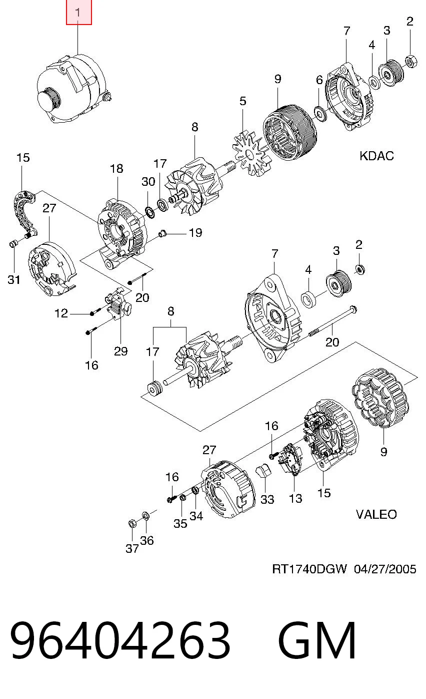 96404263 General Motors