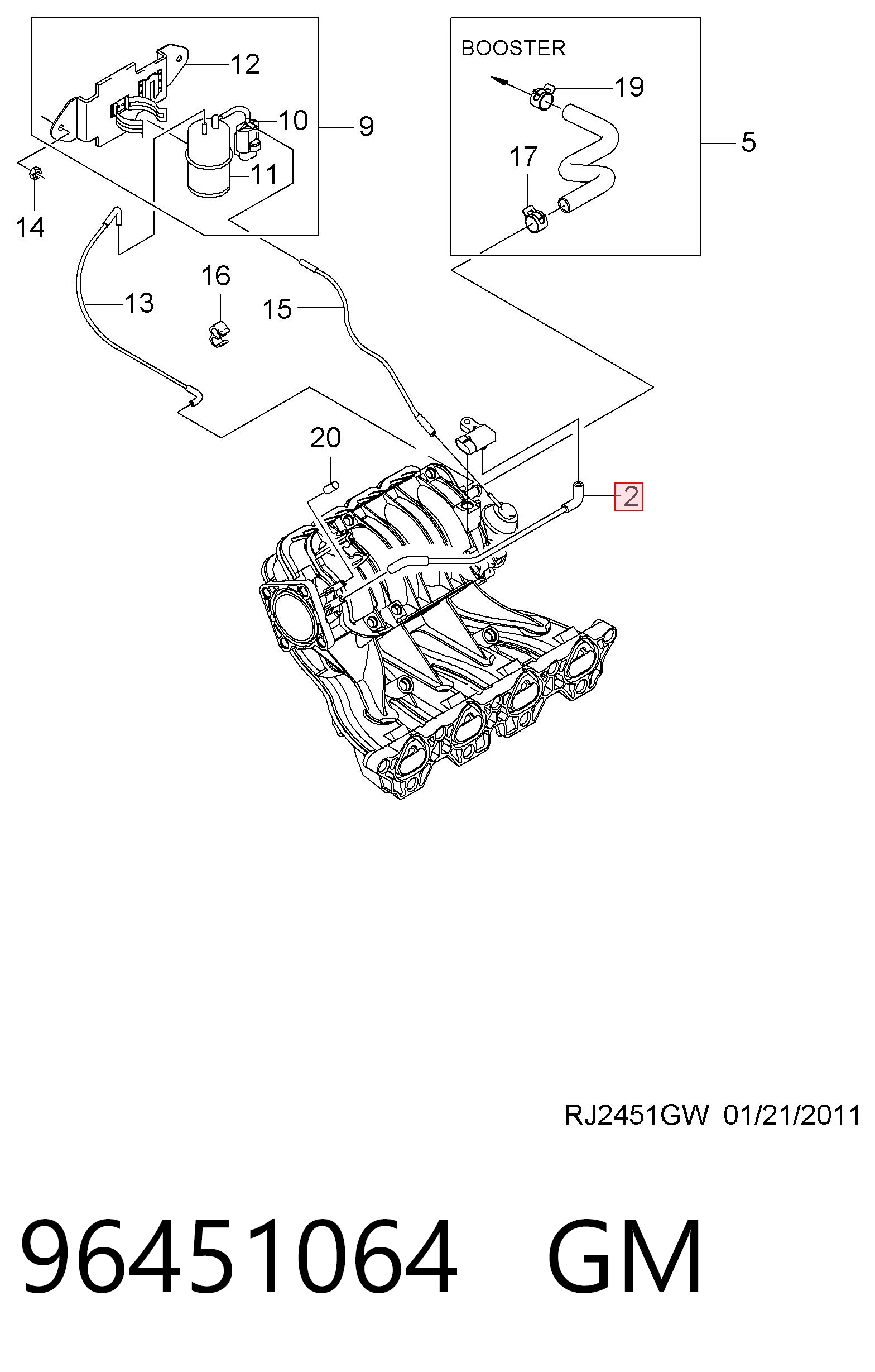 96451064 General Motors