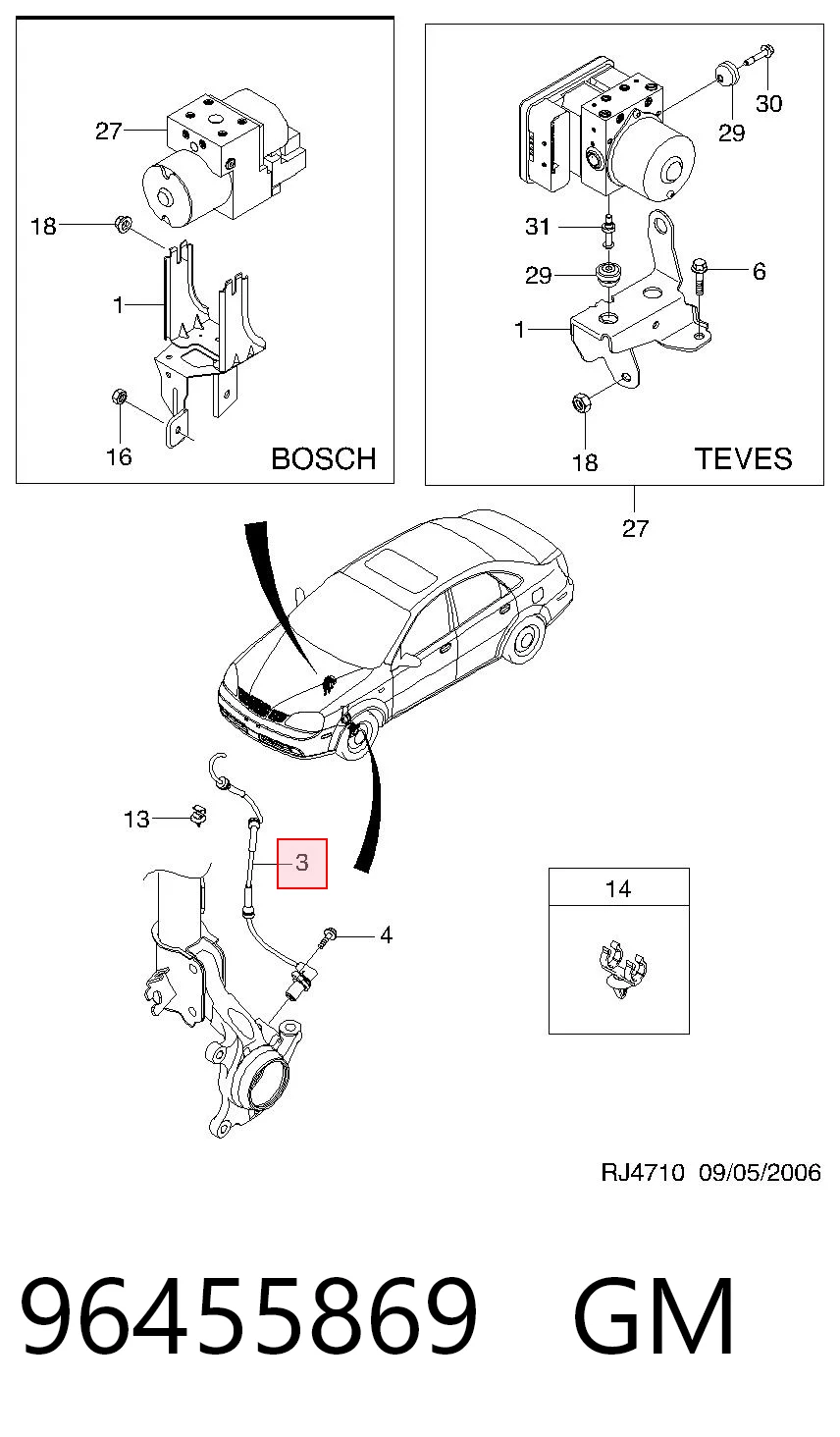 96455869 General Motors