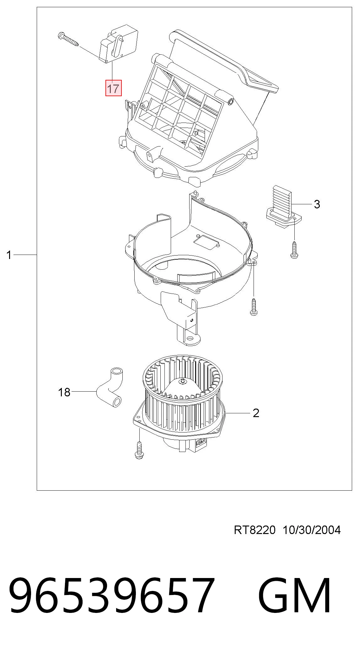 Comprar Actuador de compuerta de calefacción Chevrolet Aveo T250, T255 a bajo precio