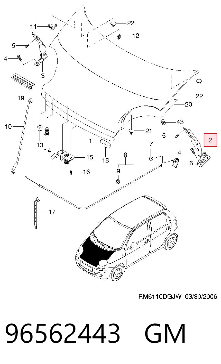 96562443 General Motors