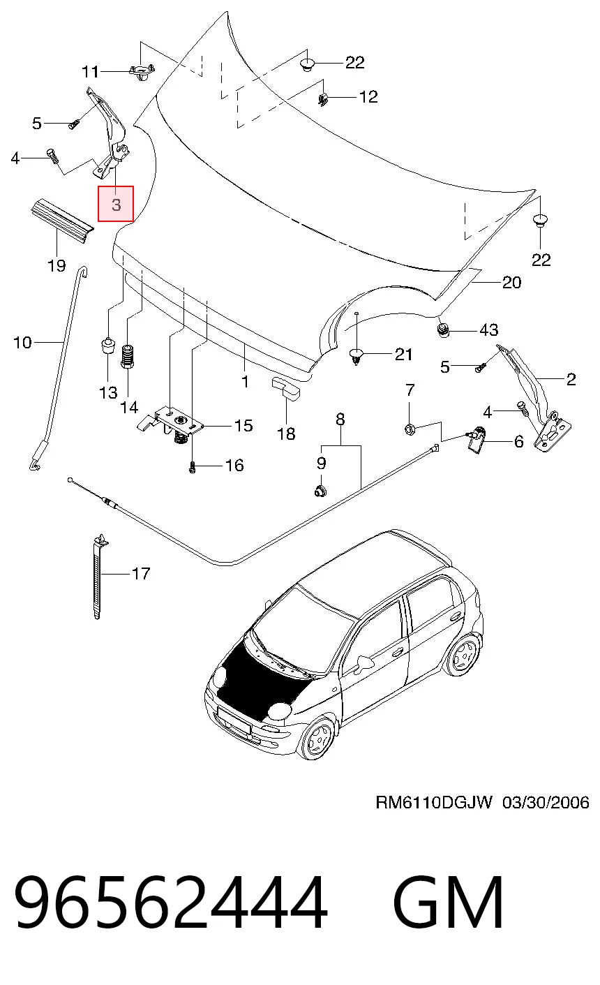96562444 General Motors