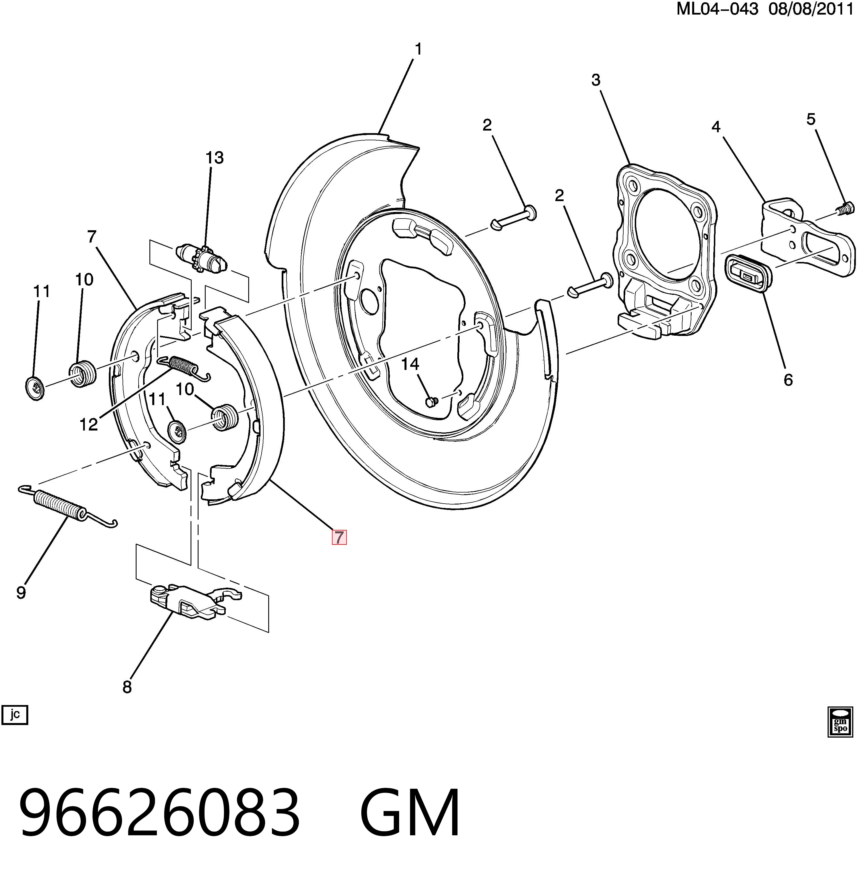96626083 General Motors