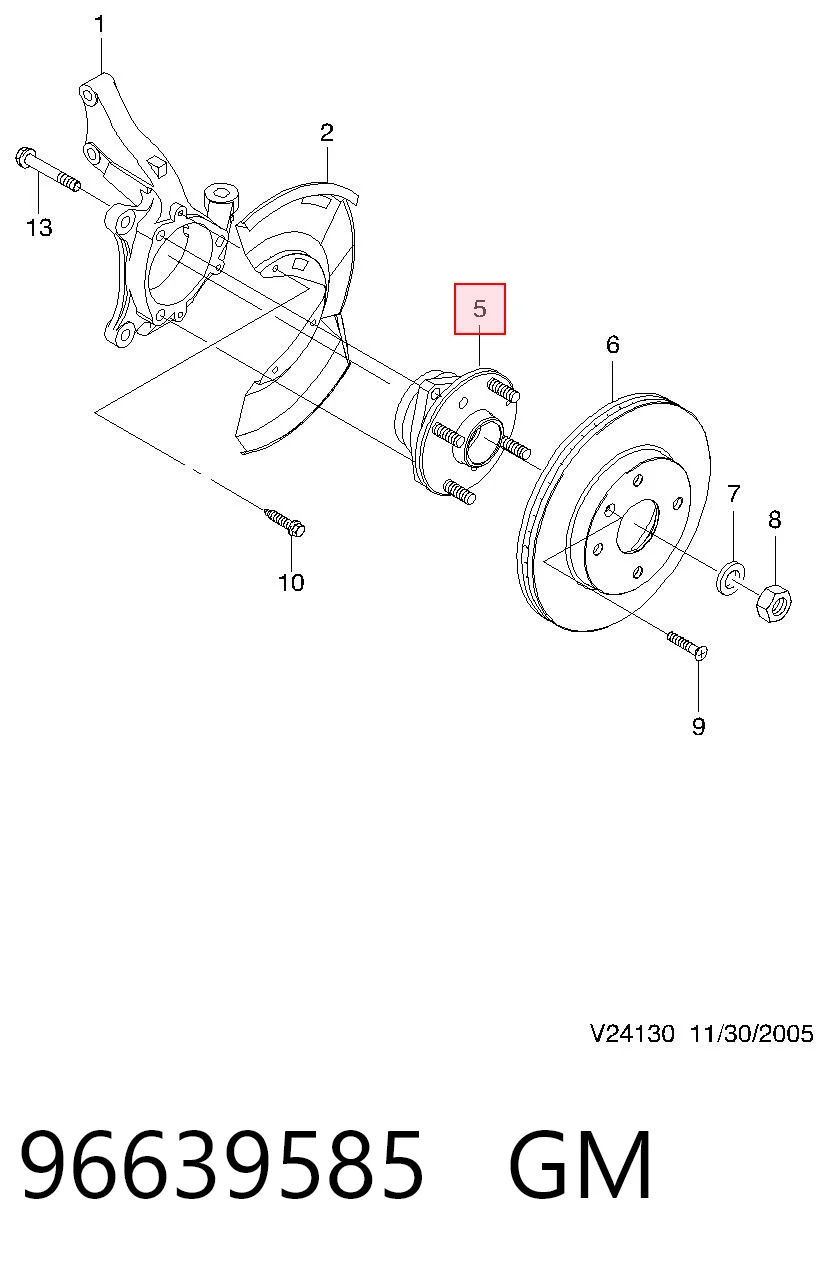 96639585 General Motors