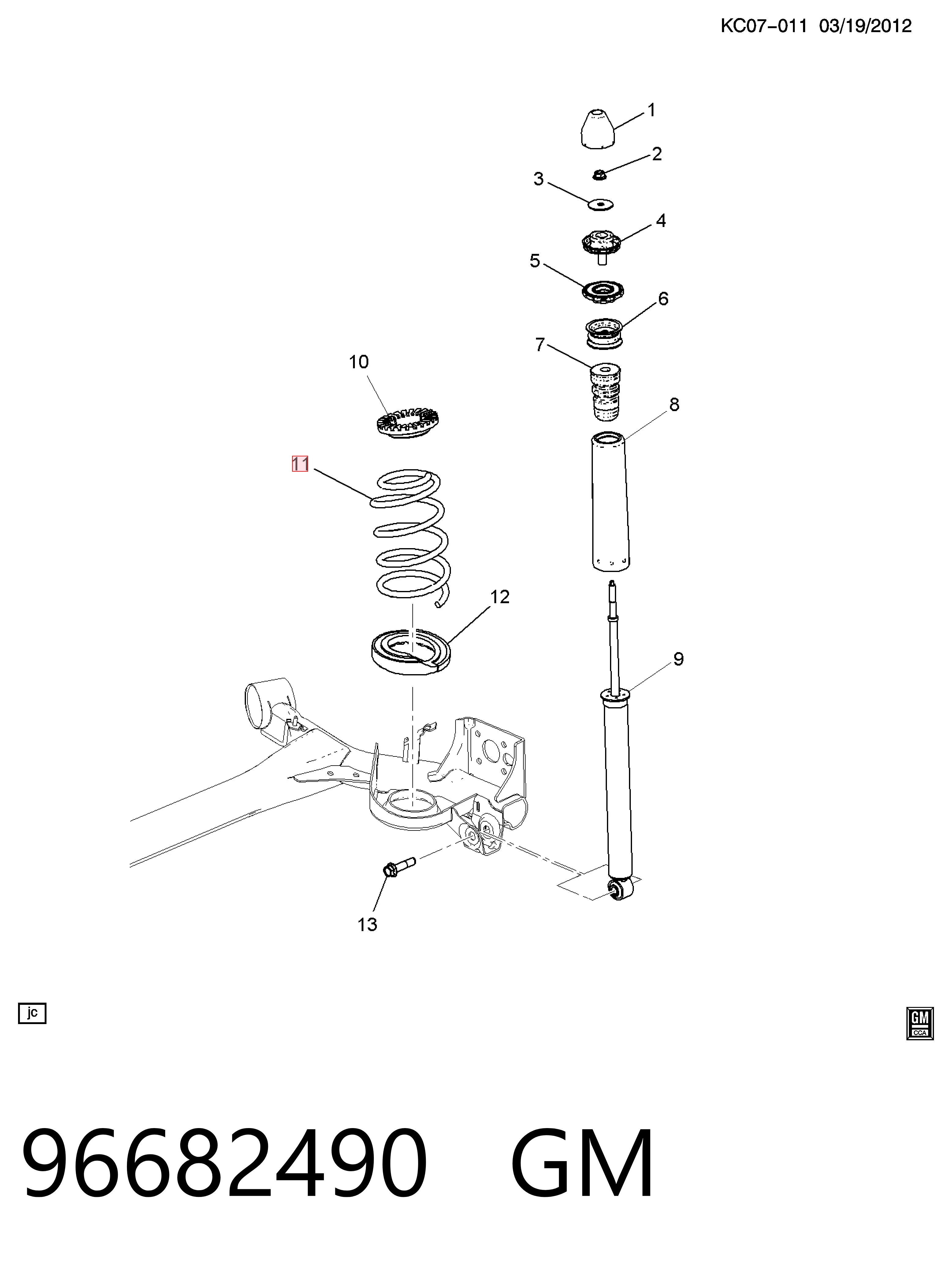 Comprar 601411D Maxgear Muelle de eje trasero