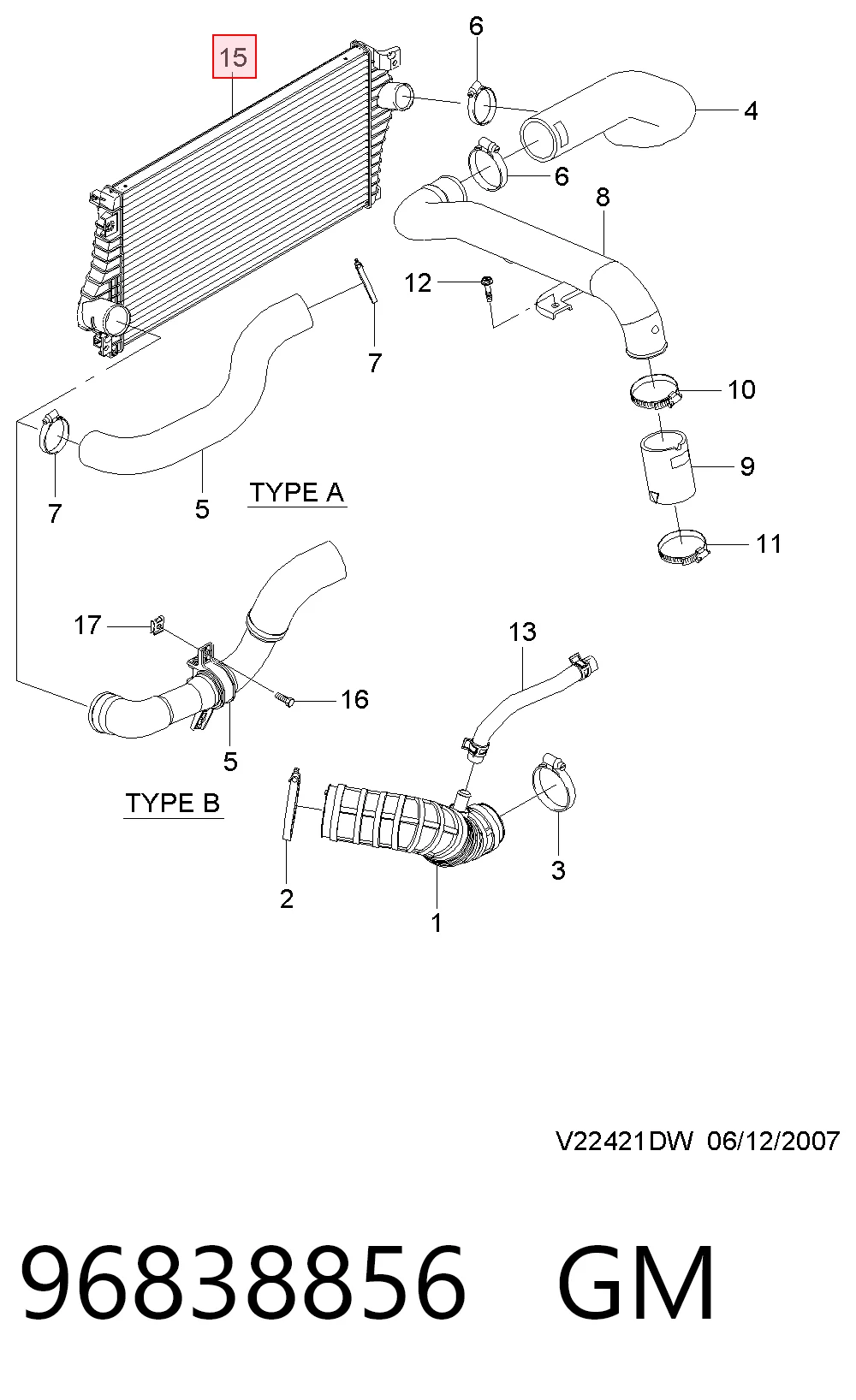 Comprar Intercooler Chevrolet Epica II V250