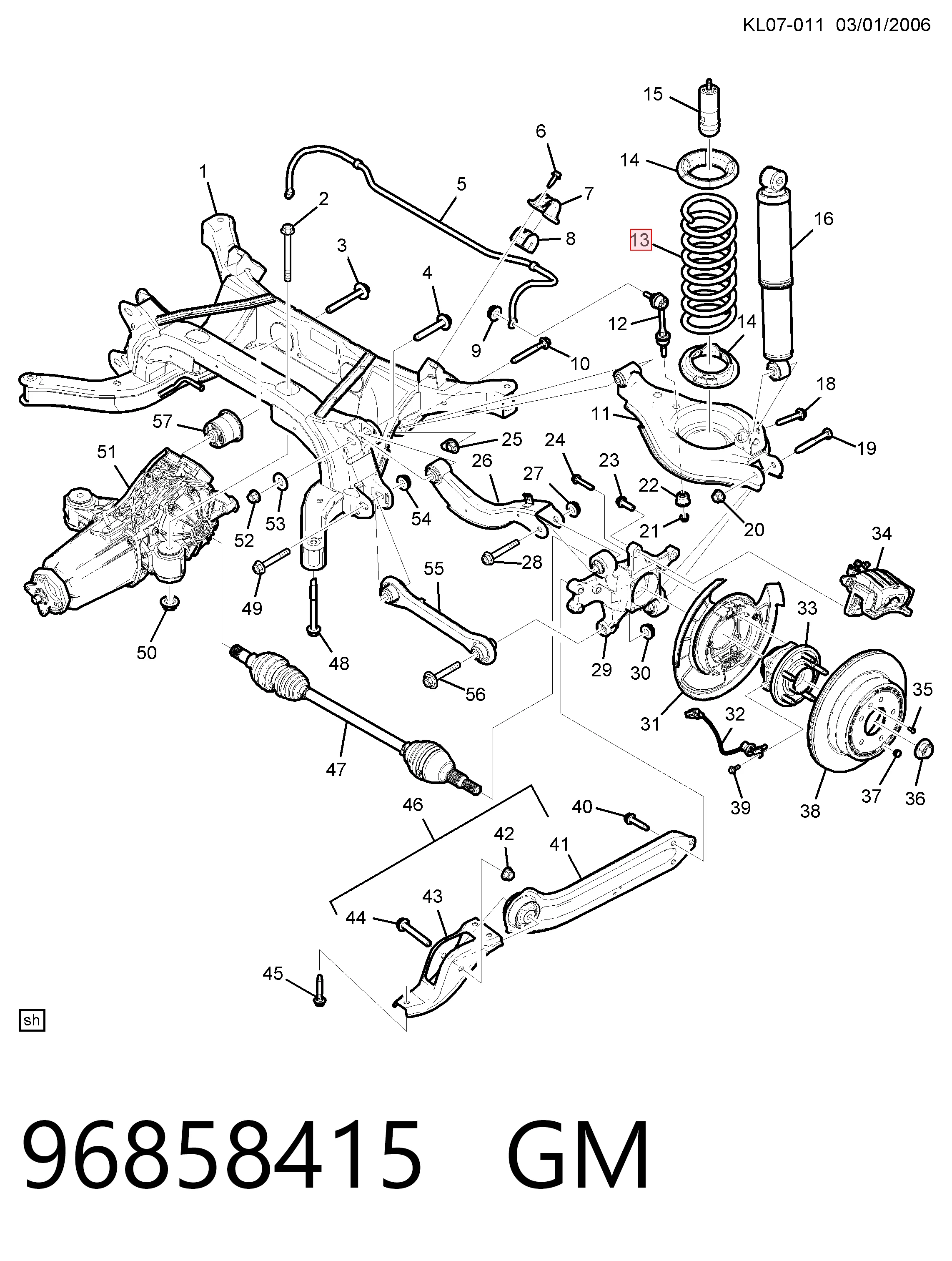96858415 General Motors