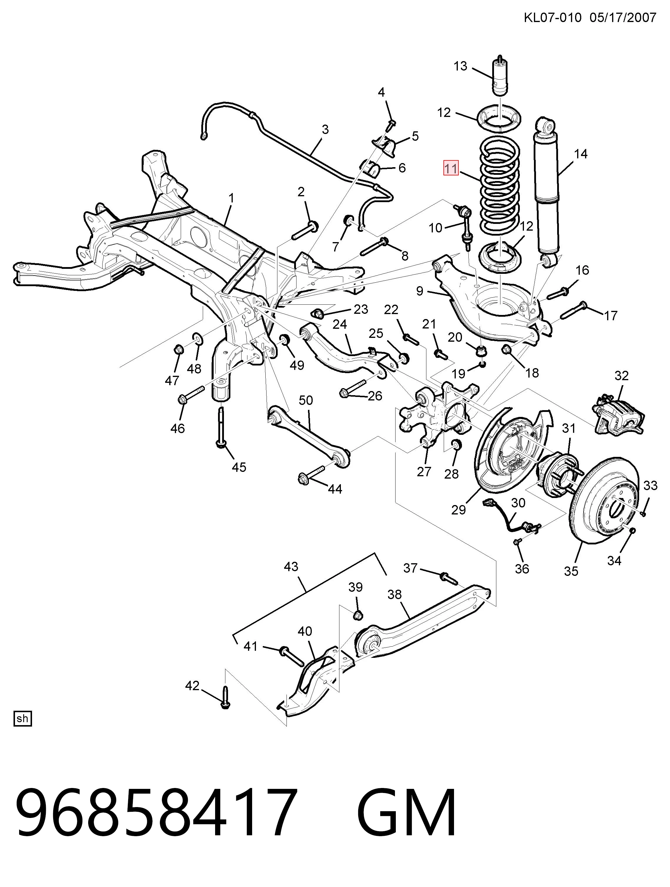 96858417 General Motors