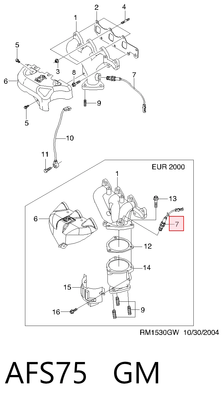 Sonda lambda 97147 NGK