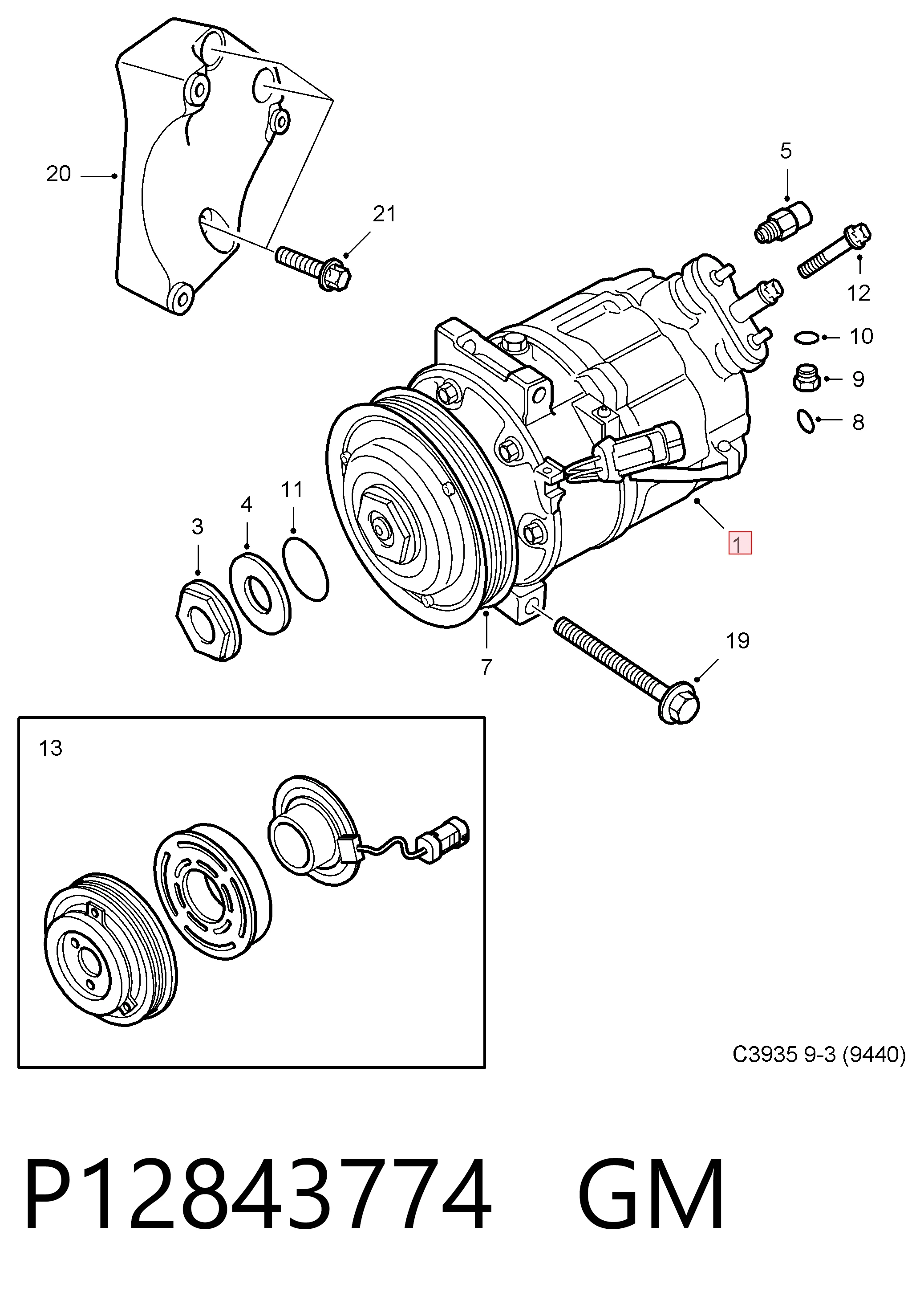 Comprar Compresor de aire acondicionado Opel Vectra C GTS 