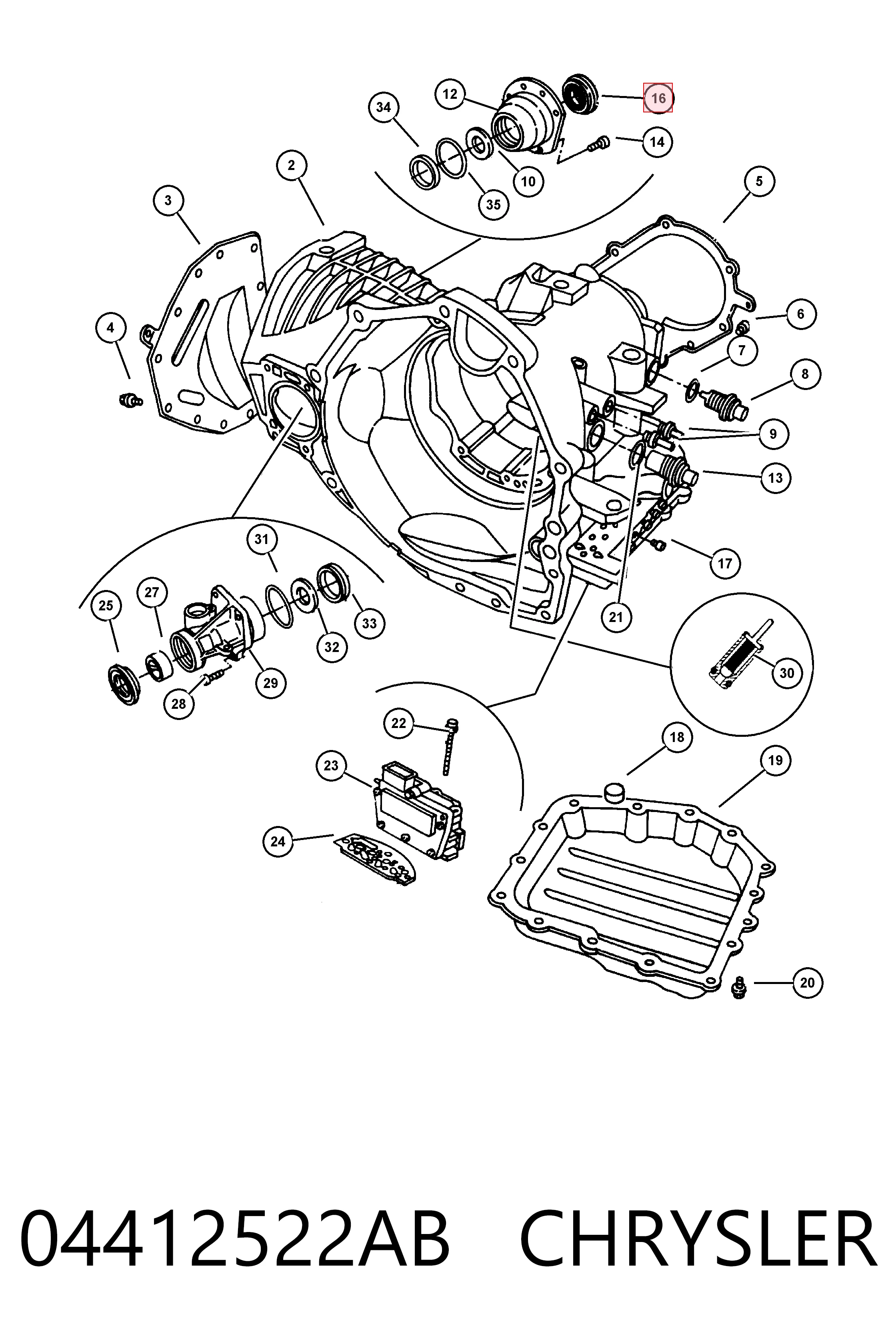 Comprar 04412522AC Fiat/Alfa/Lancia Retén del semieje delantero