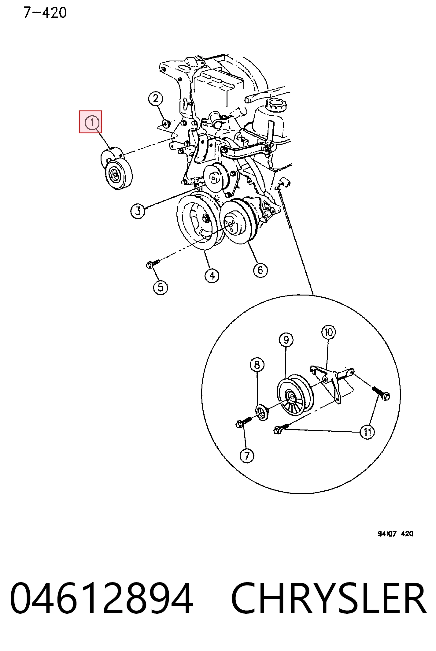 Comprar APV2573 Dayco Tensor de correa poli V 