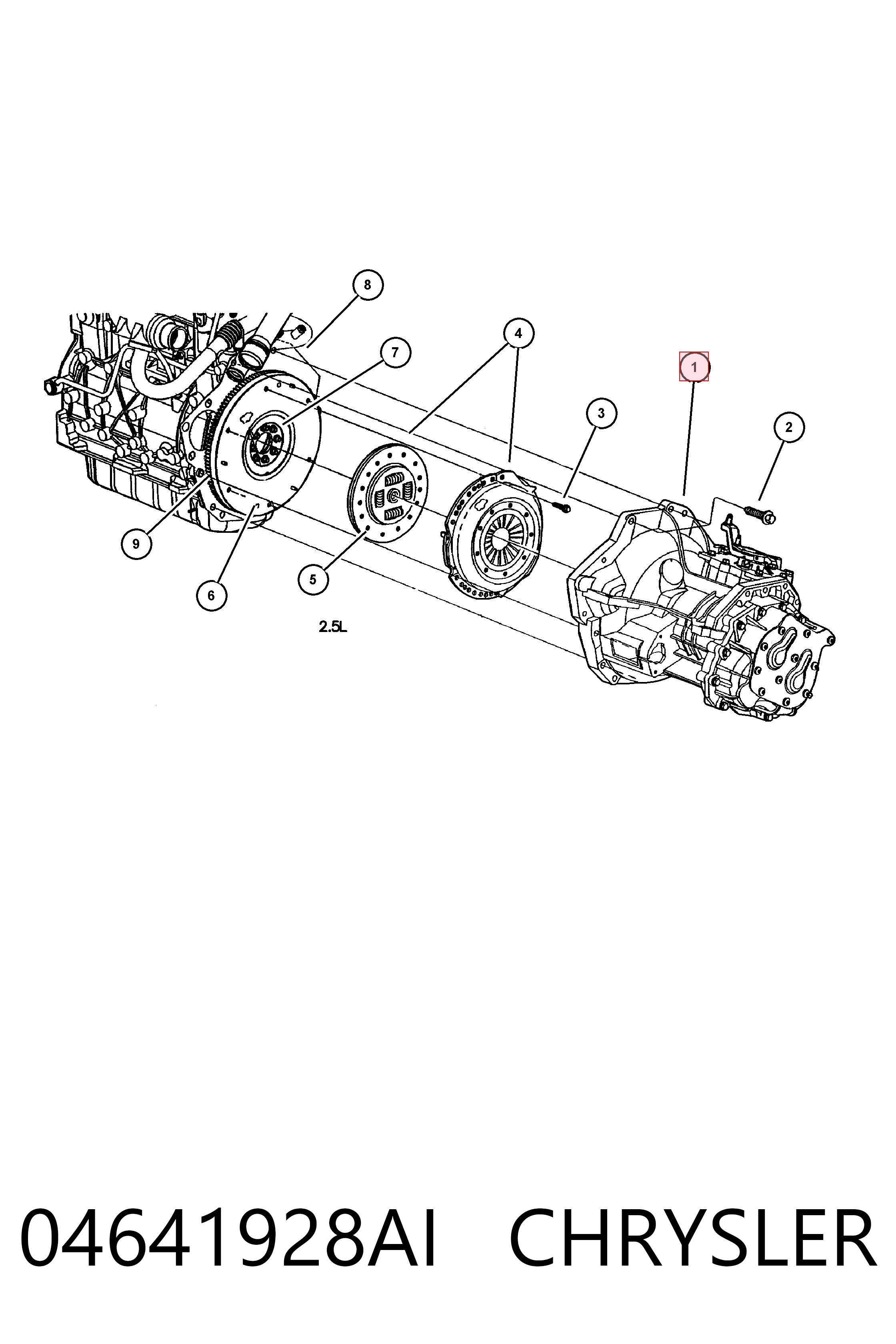 Transimisión manual para Chrysler Voyager III RG, RS